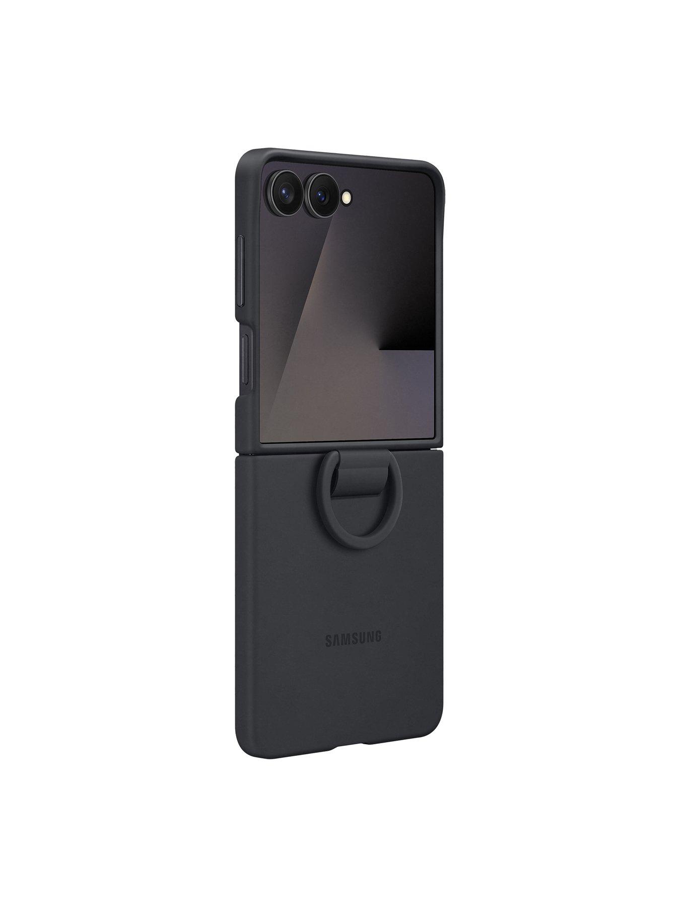 Image 5 of 6 of Samsung Ring Case (Silicone) for Galaxy Z Flip7&nbsp;- Black
