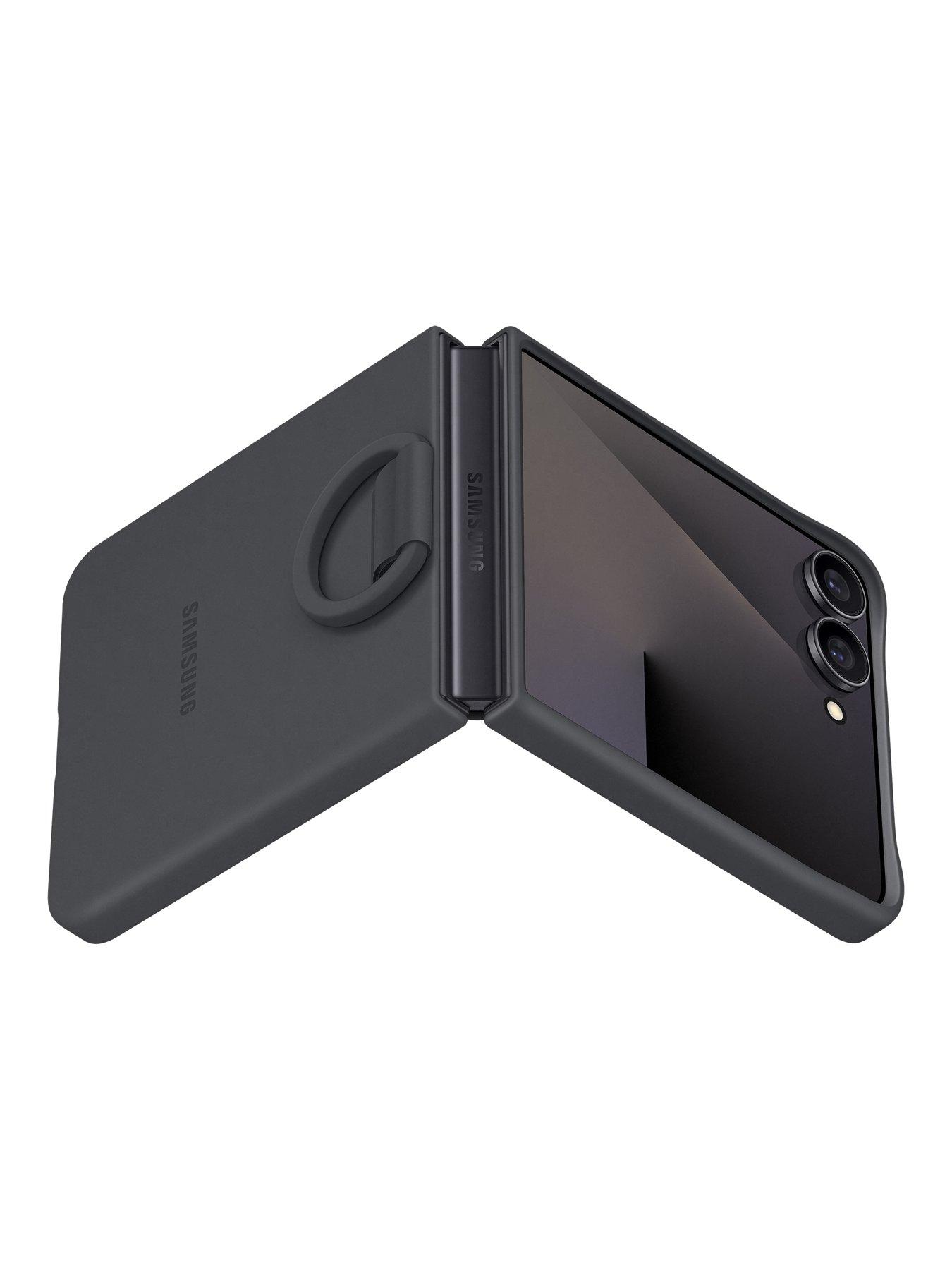 Image 6 of 6 of Samsung Ring Case (Silicone) for Galaxy Z Flip7&nbsp;- Black