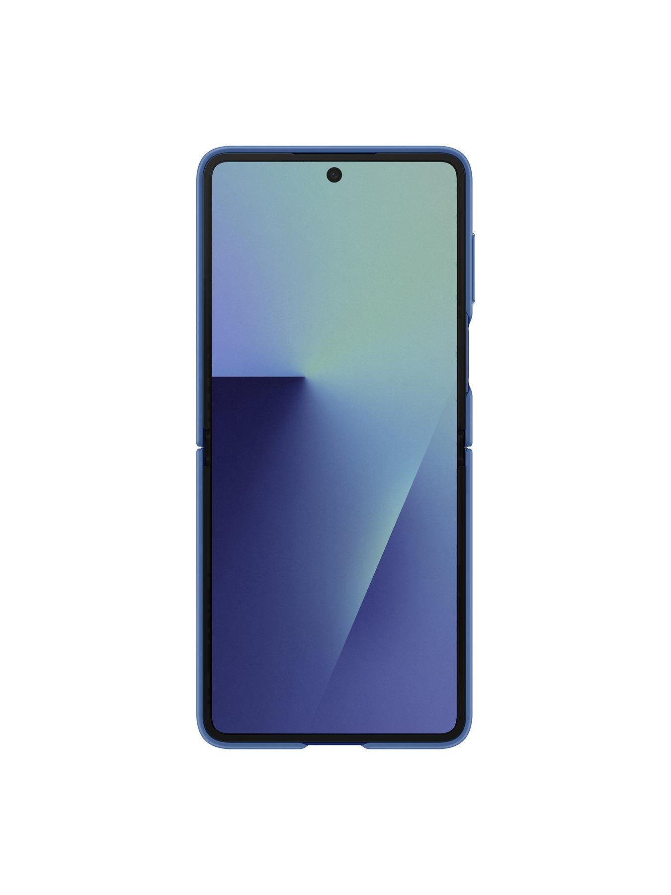 Image 2 of 7 of Samsung Ring Case (Silicone) for Galaxy Z Flip7 - Blue