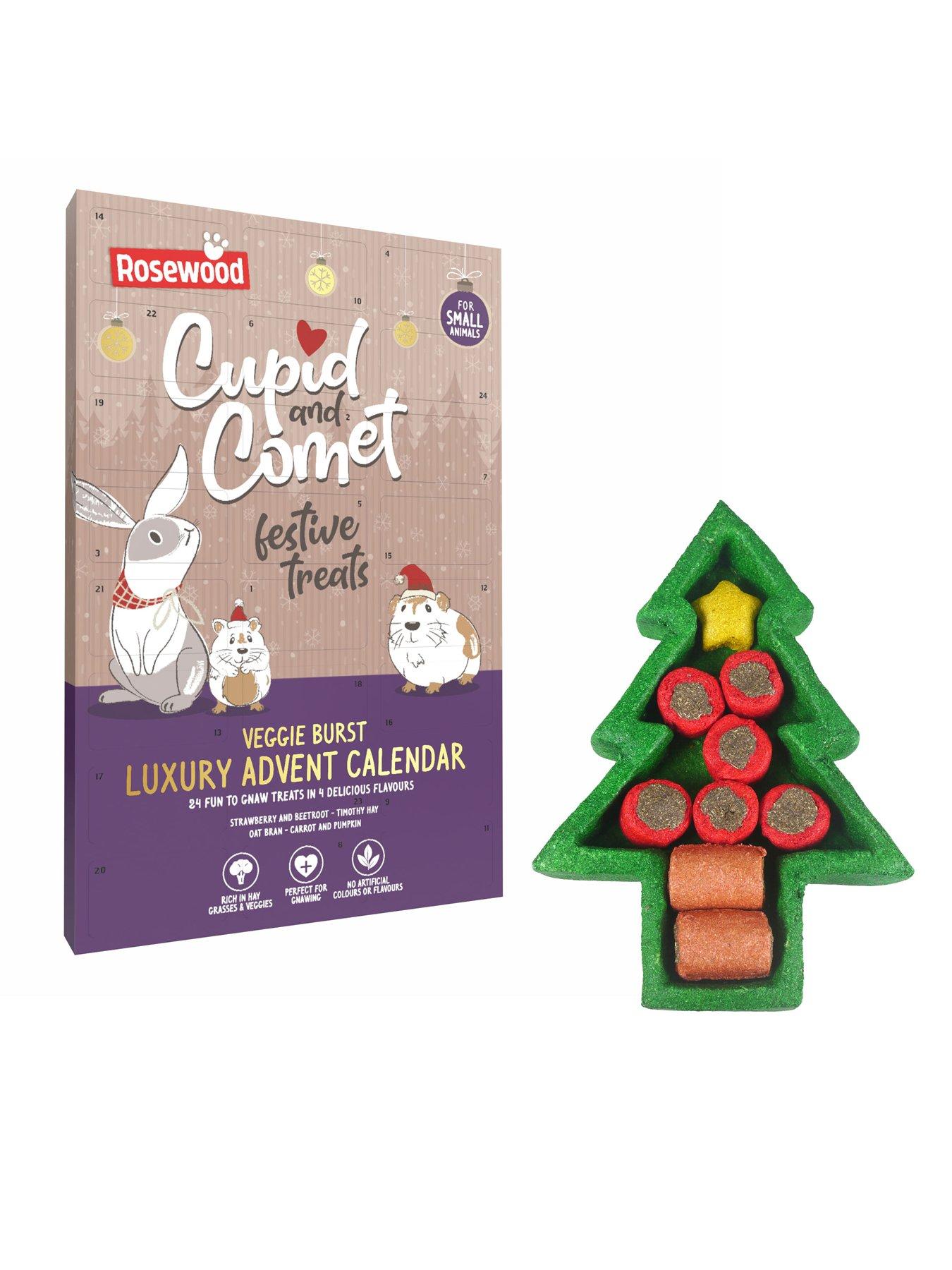undefined Christmas Small Animal Beggie Burst Luxury Advent Calendar & Forage Toy Bundle