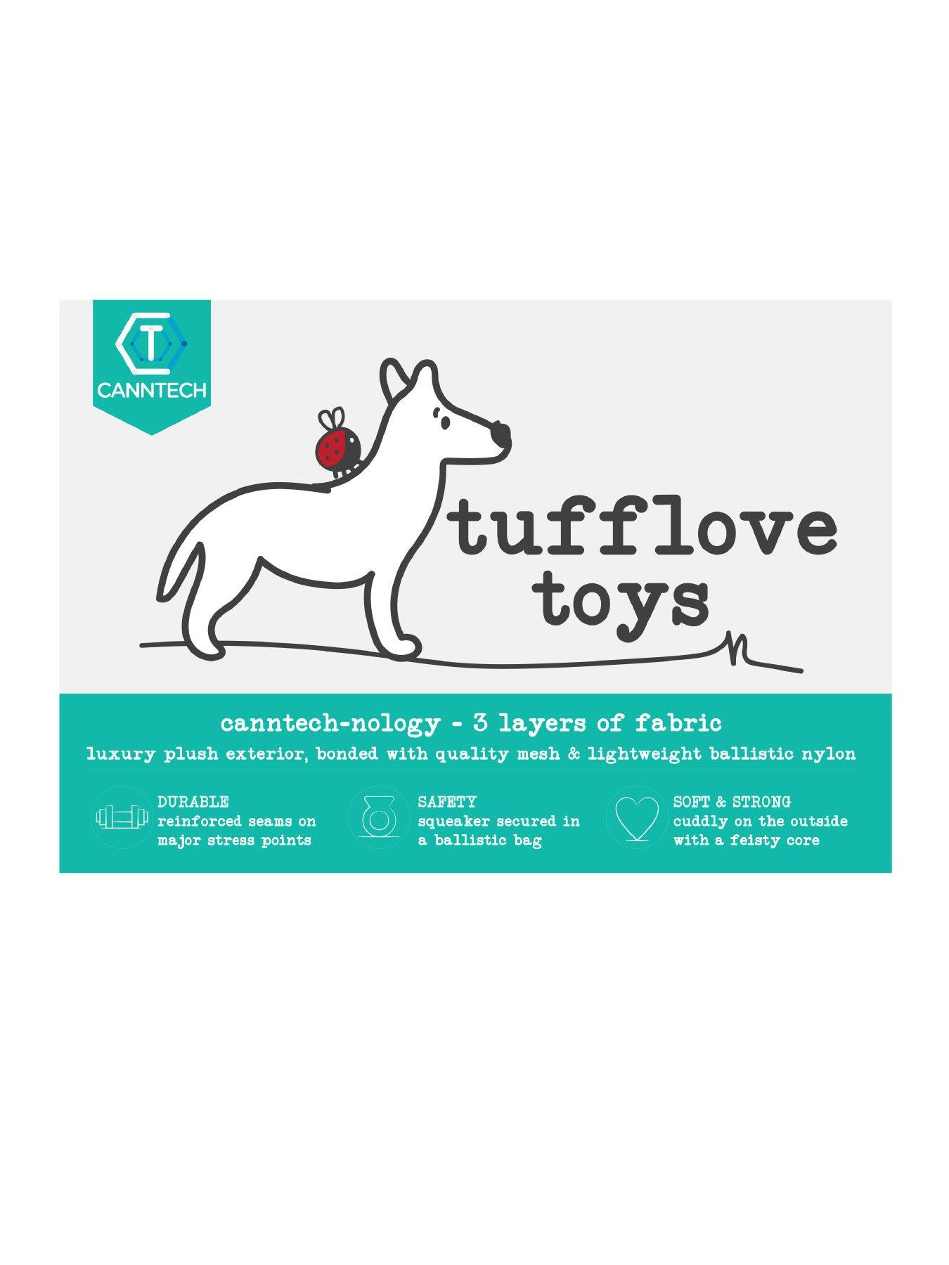 Image 4 of 6 of Rosewood Tufflove Gingerbread Dog Toy