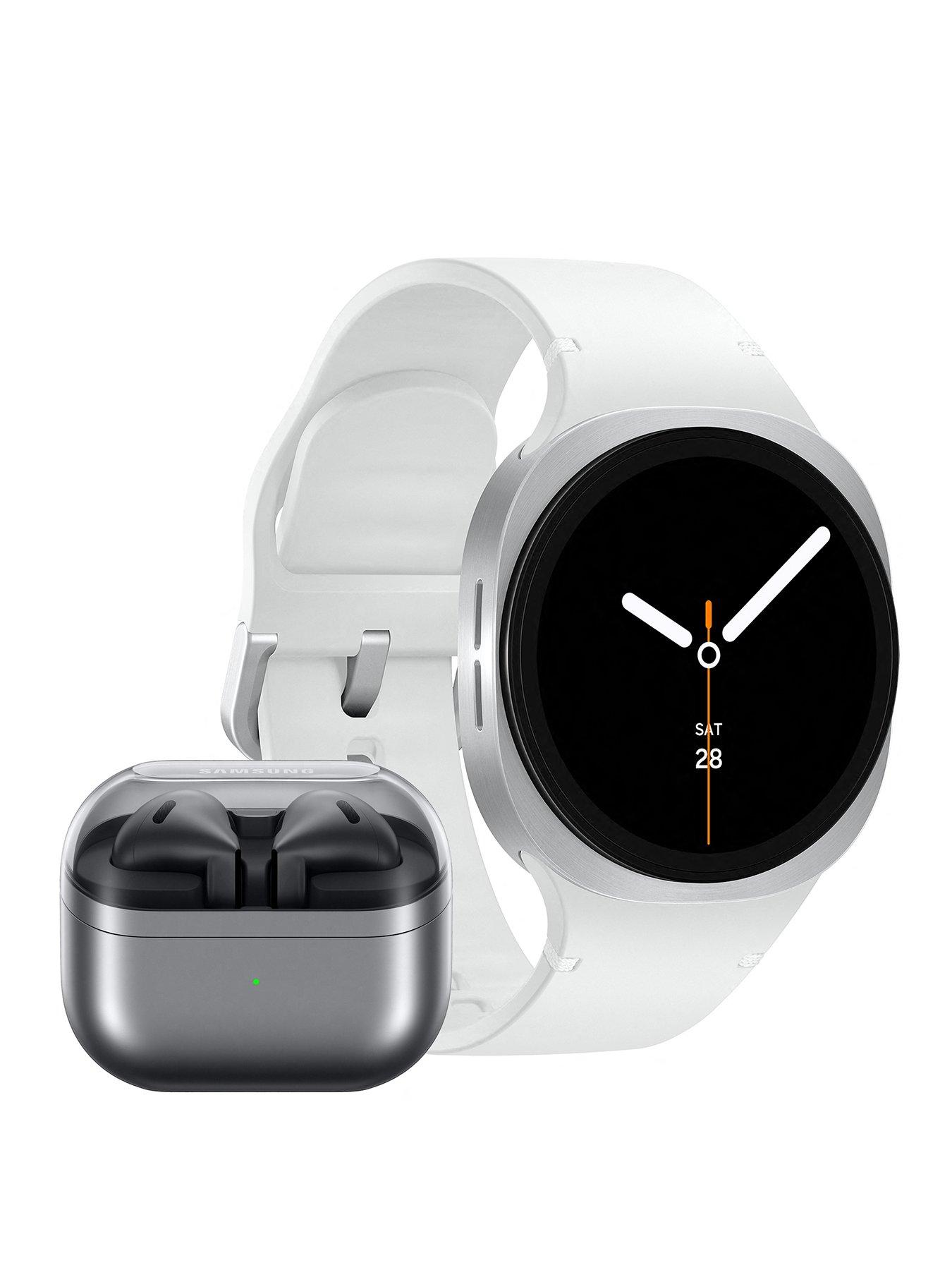 undefined Galaxy Watch8 44mm BT Silver and Buds3 Silver, with Galaxy AI