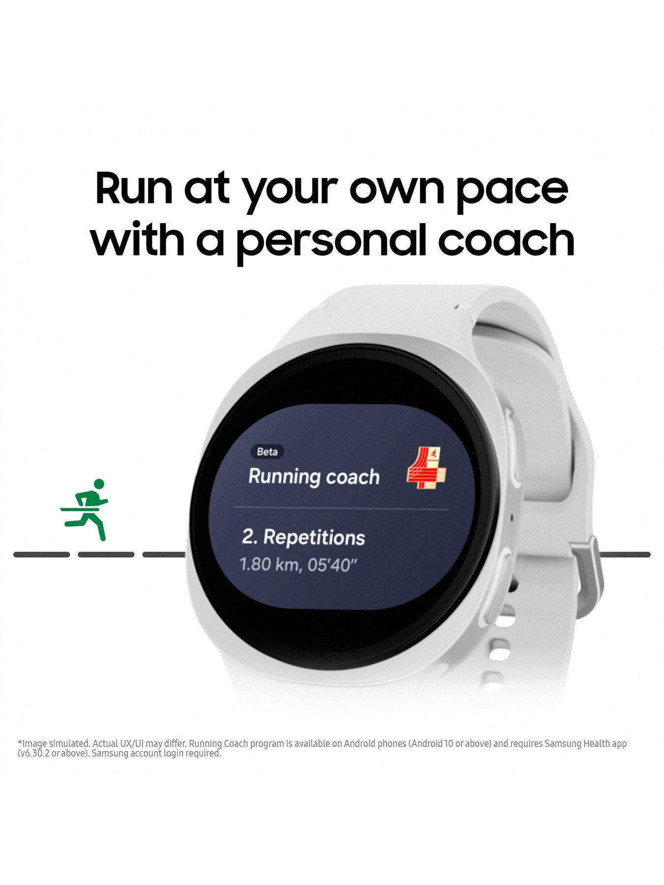 Image 5 of 8 of Samsung Galaxy Watch8 40mm BT Silver and Buds3 Silver, with Galaxy AI