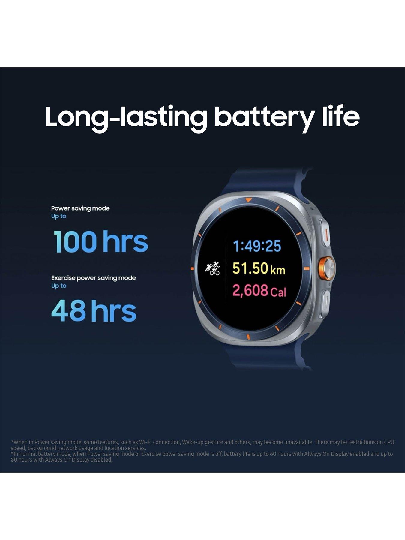 Image 4 of 7 of Samsung Galaxy Watch Ultra (2025) 47mm, Titanium Silver and Buds3 Pro Silver with Galaxy AI