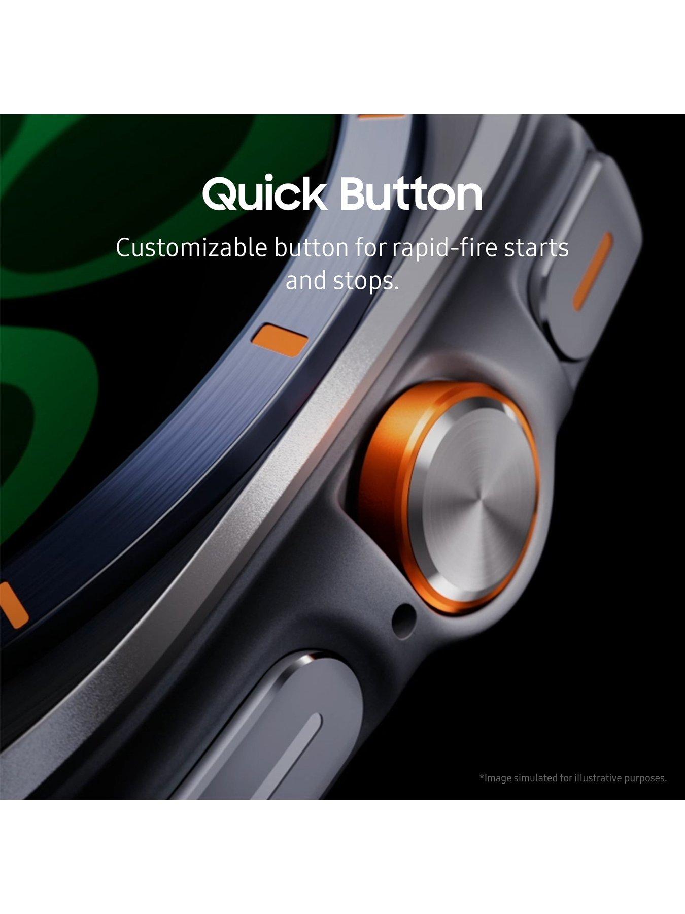 Image 5 of 7 of Samsung Galaxy Watch Ultra (2025) 47mm, Titanium Silver and Buds3 Pro Silver with Galaxy AI