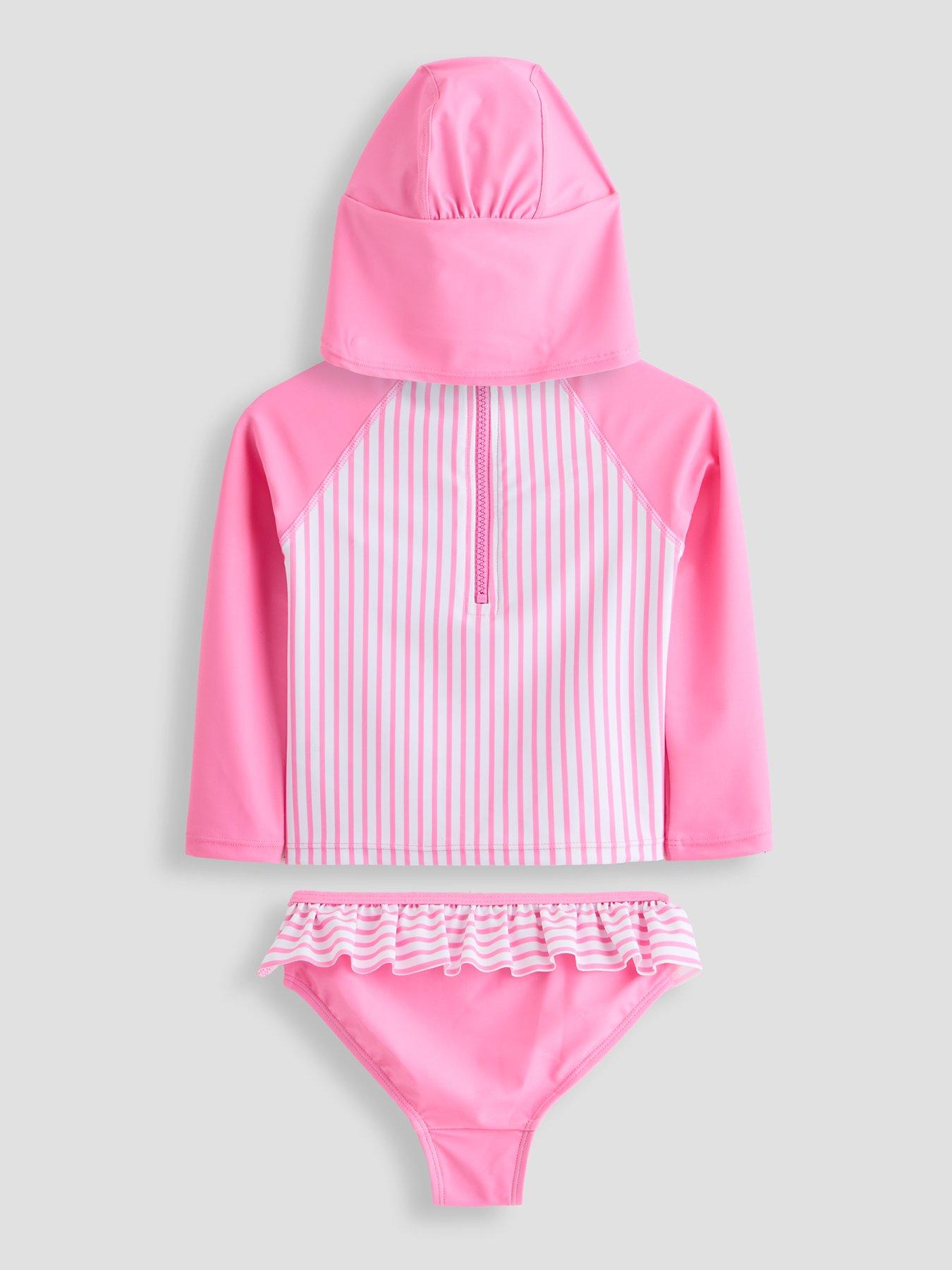 The Very Collection Bluey Stripe Long Sleeve Rash Vest And Hat Set ...