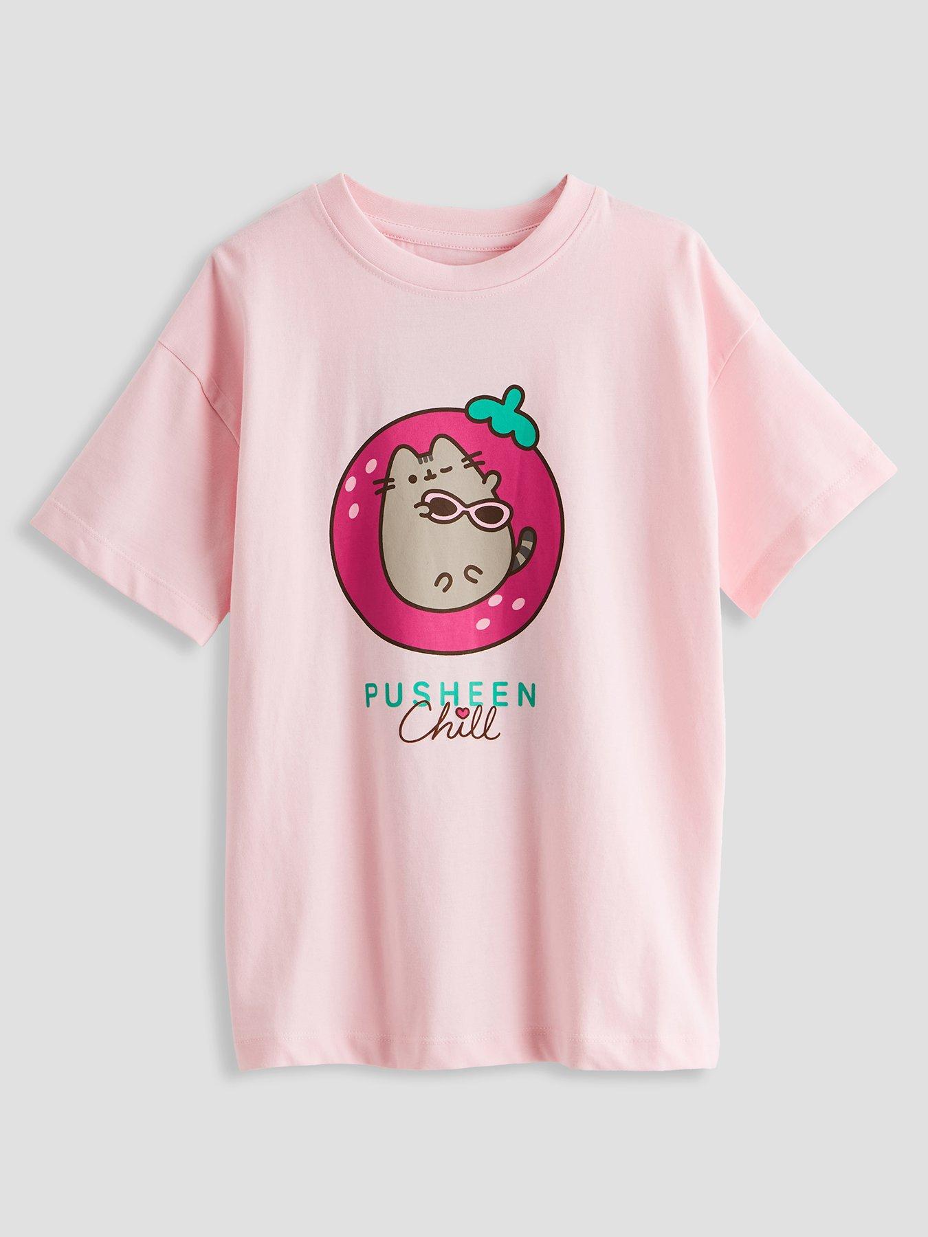 Image 1 of 5 of The Very Collection Pusheen Back Print Tee