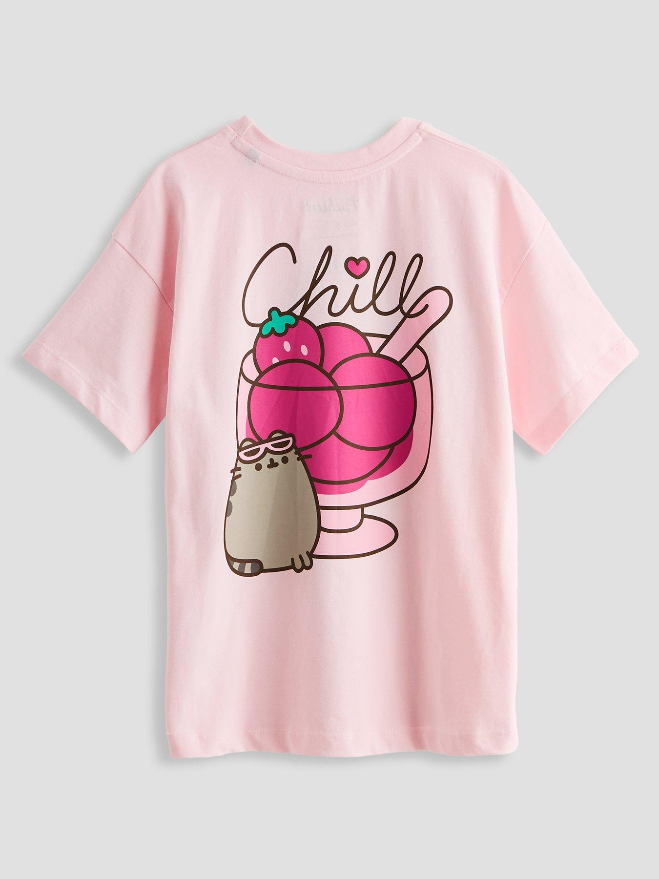 Image 2 of 5 of The Very Collection Pusheen Back Print Tee