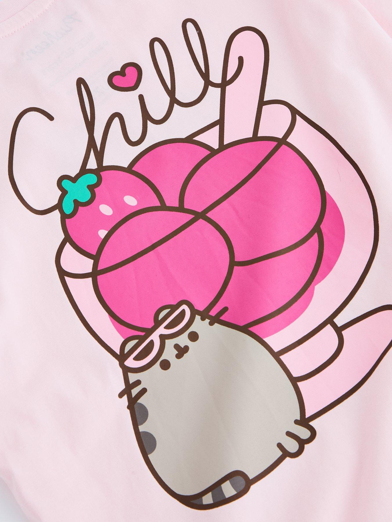Image 4 of 5 of The Very Collection Pusheen Back Print Tee