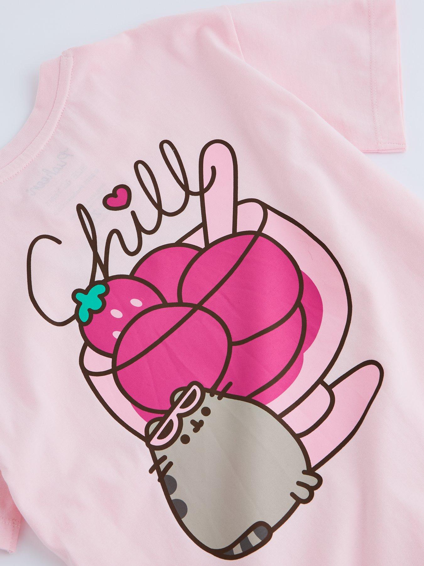 Image 5 of 5 of The Very Collection Pusheen Back Print Tee