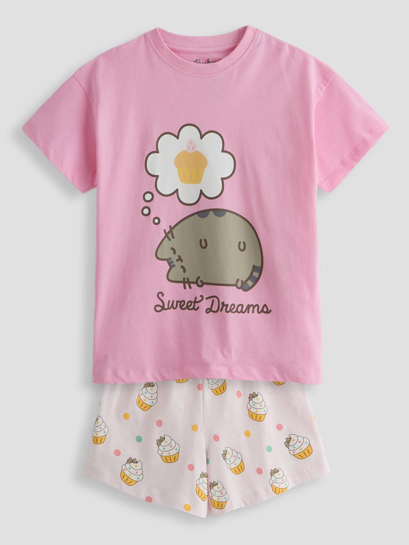 Image 3 of 5 of The Very Collection 2pk Pusheen Shortie Pyjamas