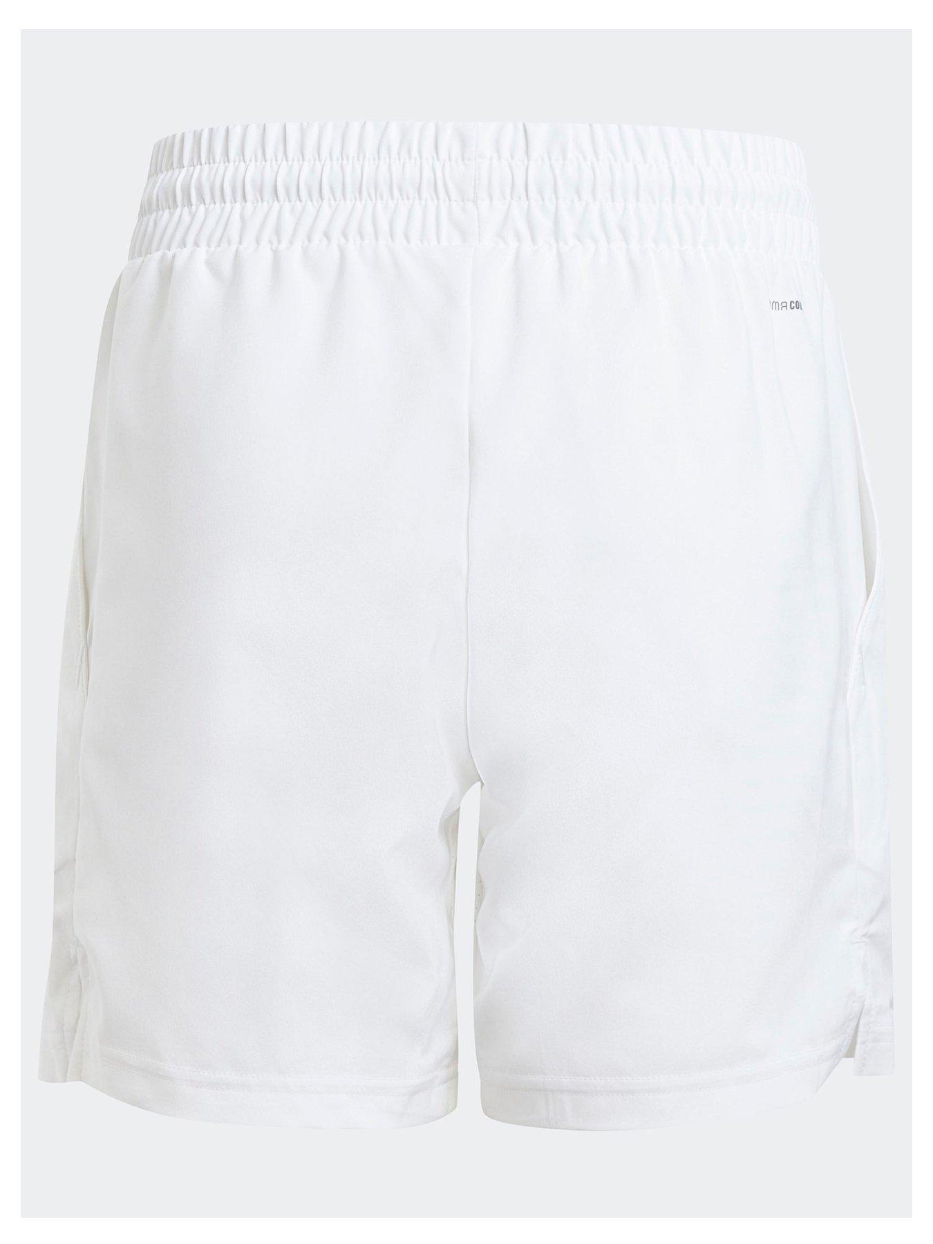 Image 2 of 5 of adidas Boys Tennis Club 3 Stripe Short - White