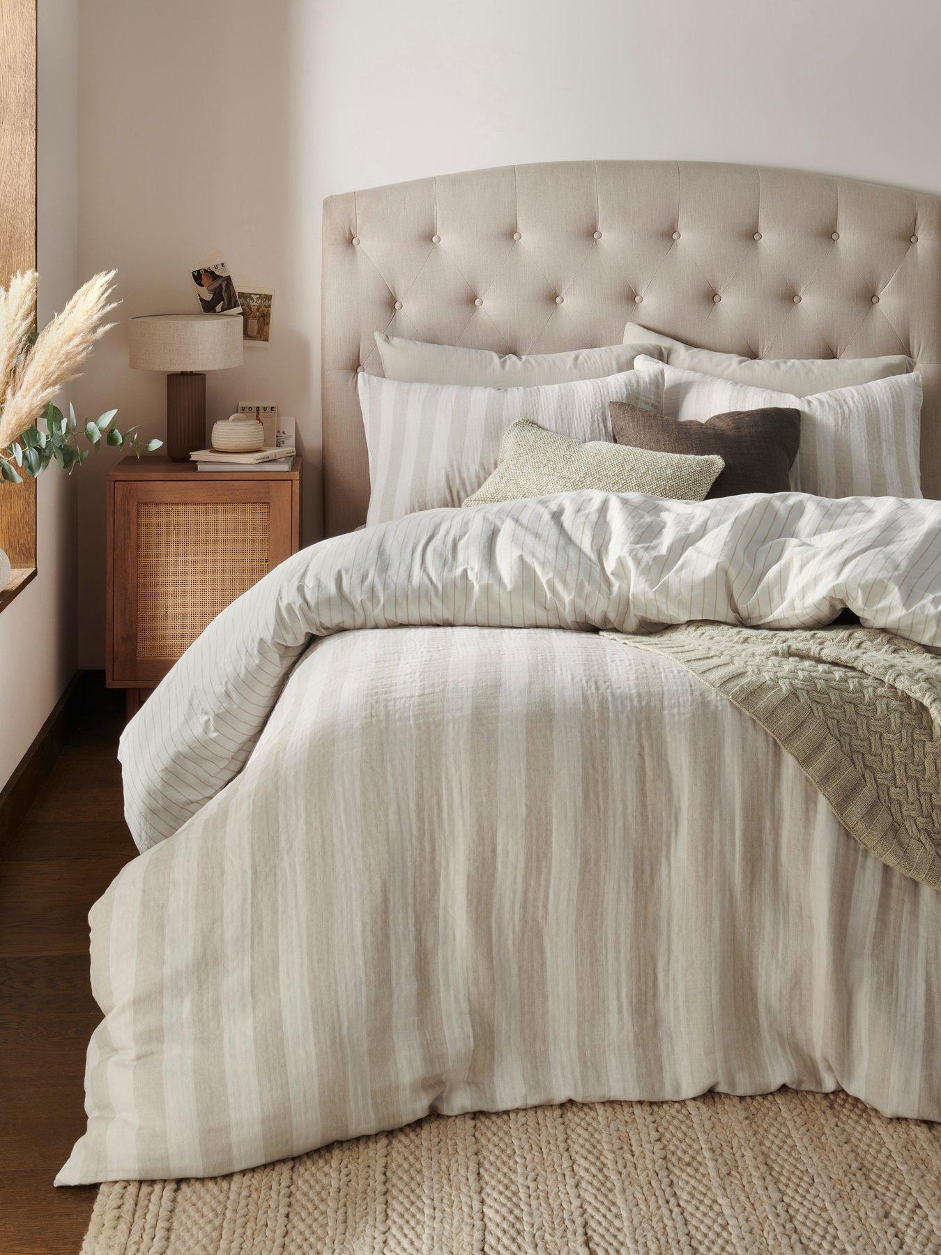 Image 1 of 4 of Cooper & Grey Stripe Duvet Cover Set