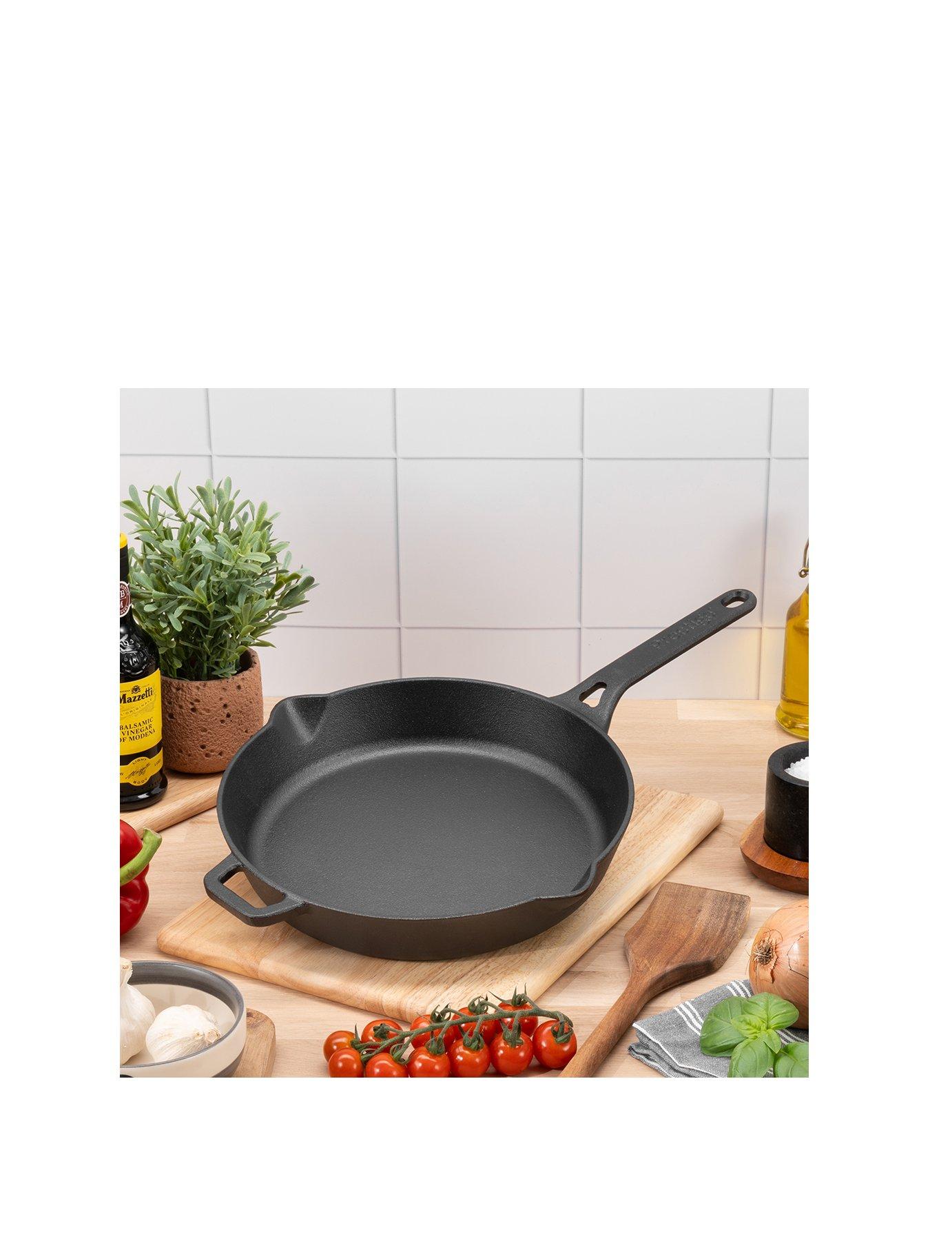 Image 2 of 5 of Prestige Cast Iron 26cm Skillet / Frypan With Dual Handle