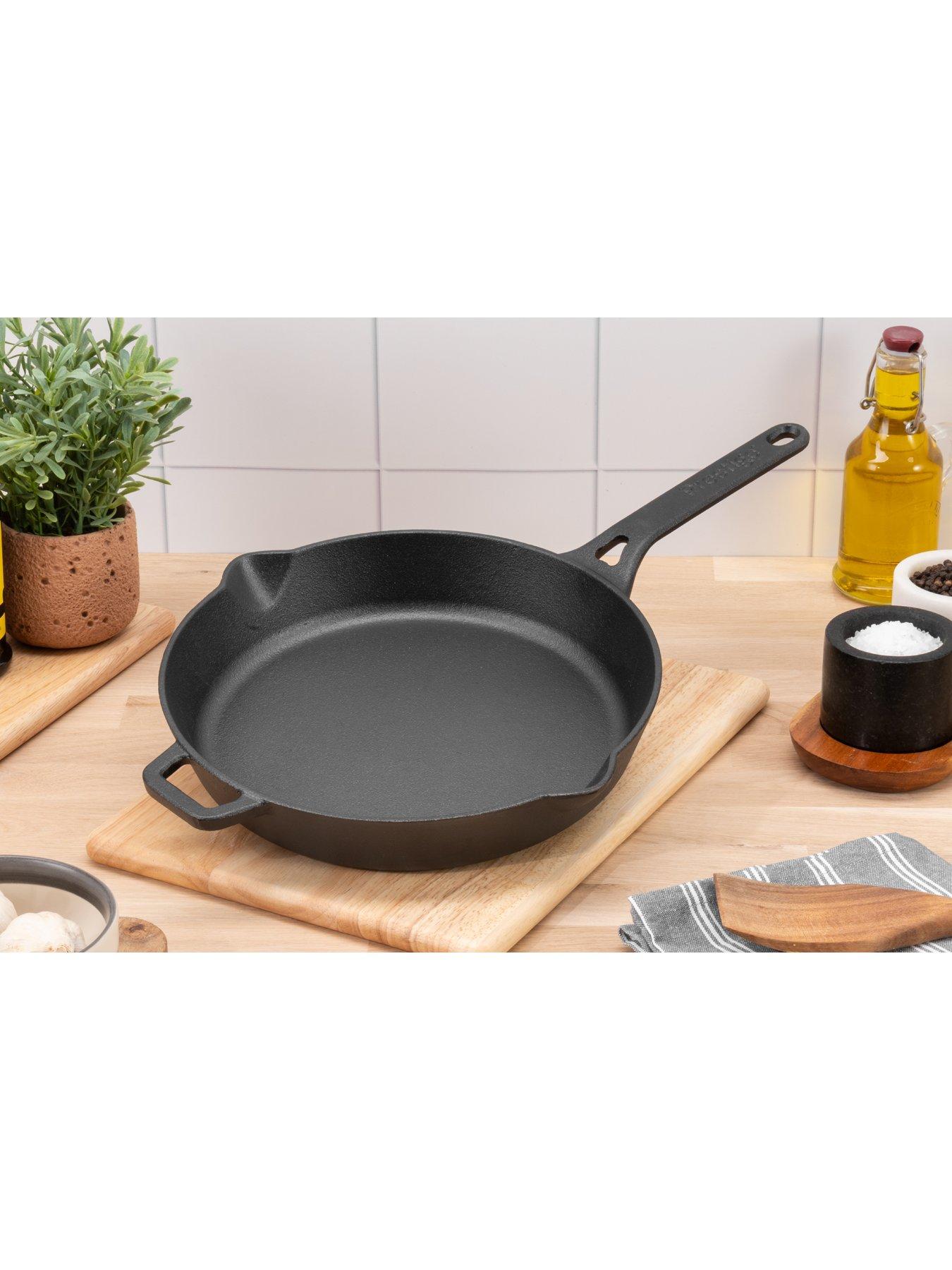 Image 3 of 5 of Prestige Cast Iron 26cm Skillet / Frypan With Dual Handle