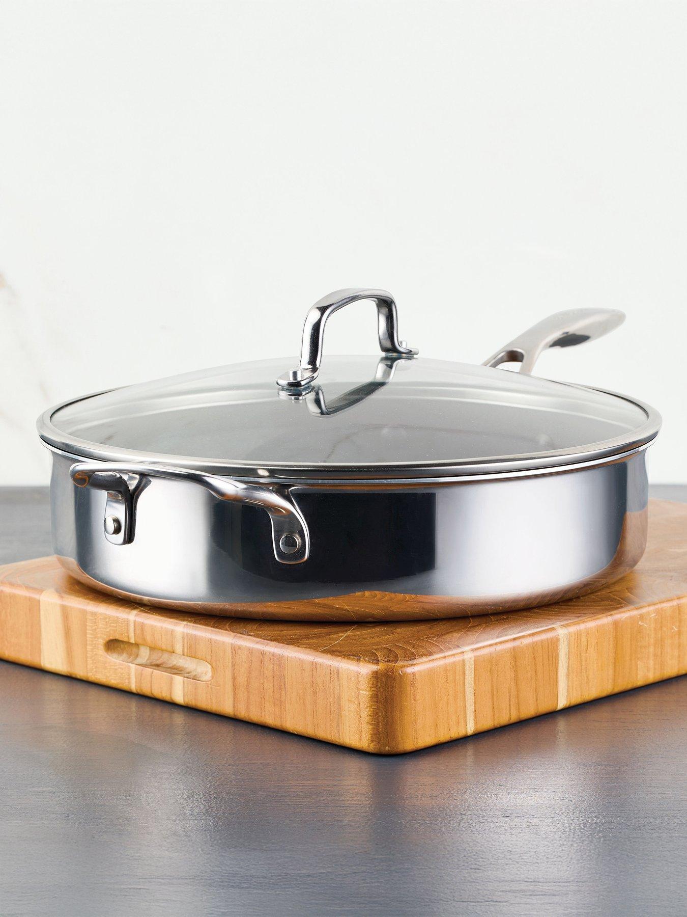 undefined Circulon Clad Series Covered 30cm Saute With Helper Handle