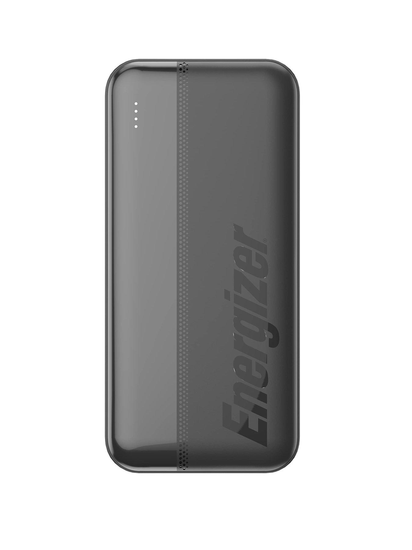 Image 1 of 7 of Energizer 20,000 mAh USB-C Power Bank UE20050CC -&nbsp;Black
