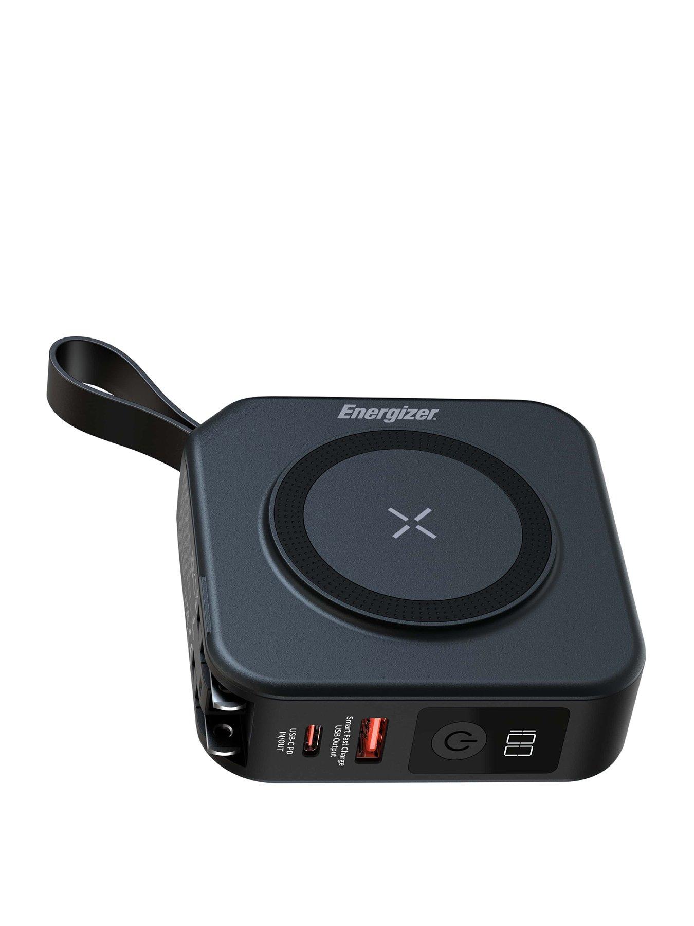 Energizer 10mAh Magnetic QI Wireless Power Bank AC Black Very