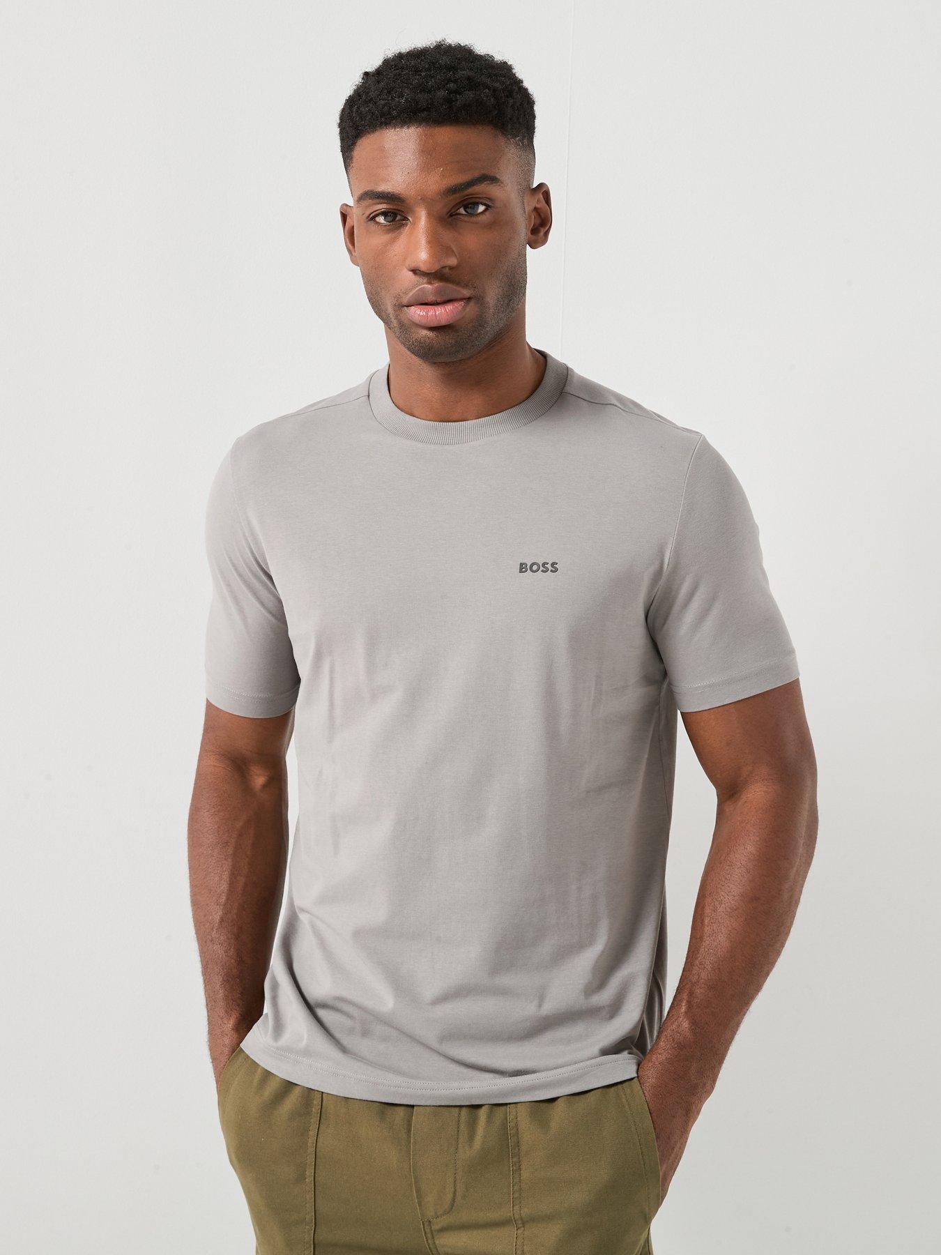 BOSS Crew Neck T-Shirt - Grey