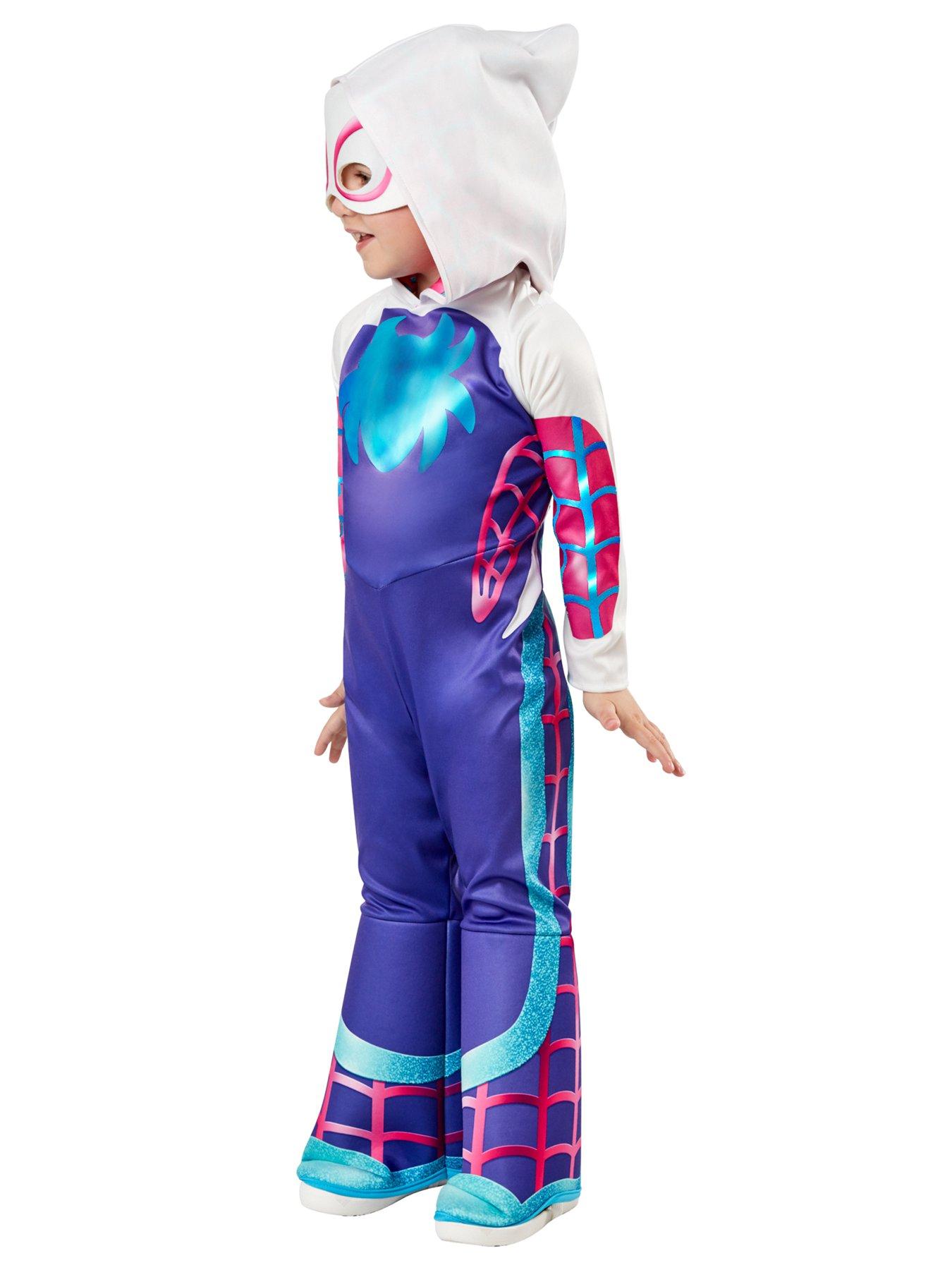 Image 3 of 3 of Spiderman Deluxe Ghost Spider (Child) Costume