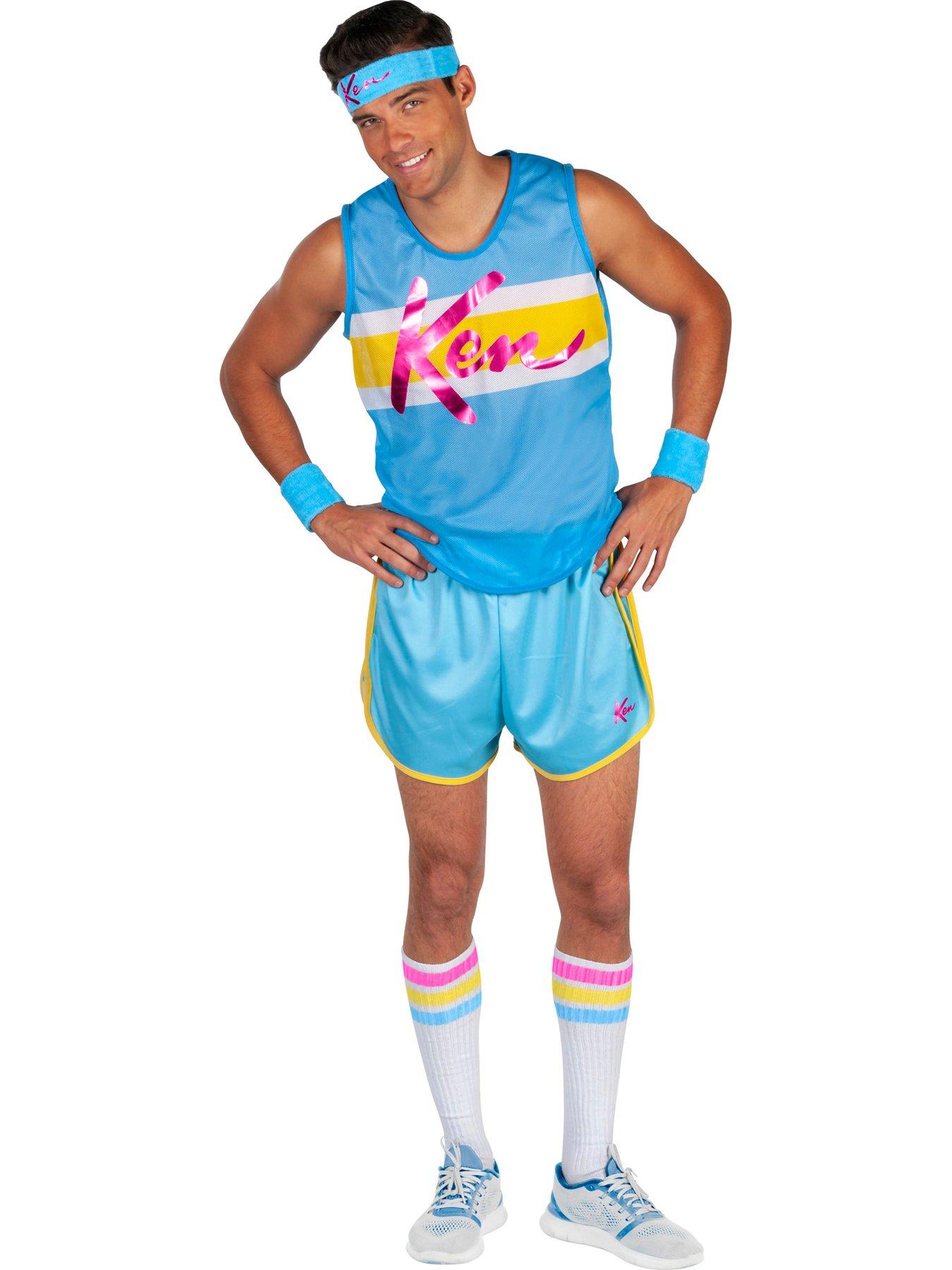 Image 3 of 6 of Barbie Exercise Ken Adult Costume