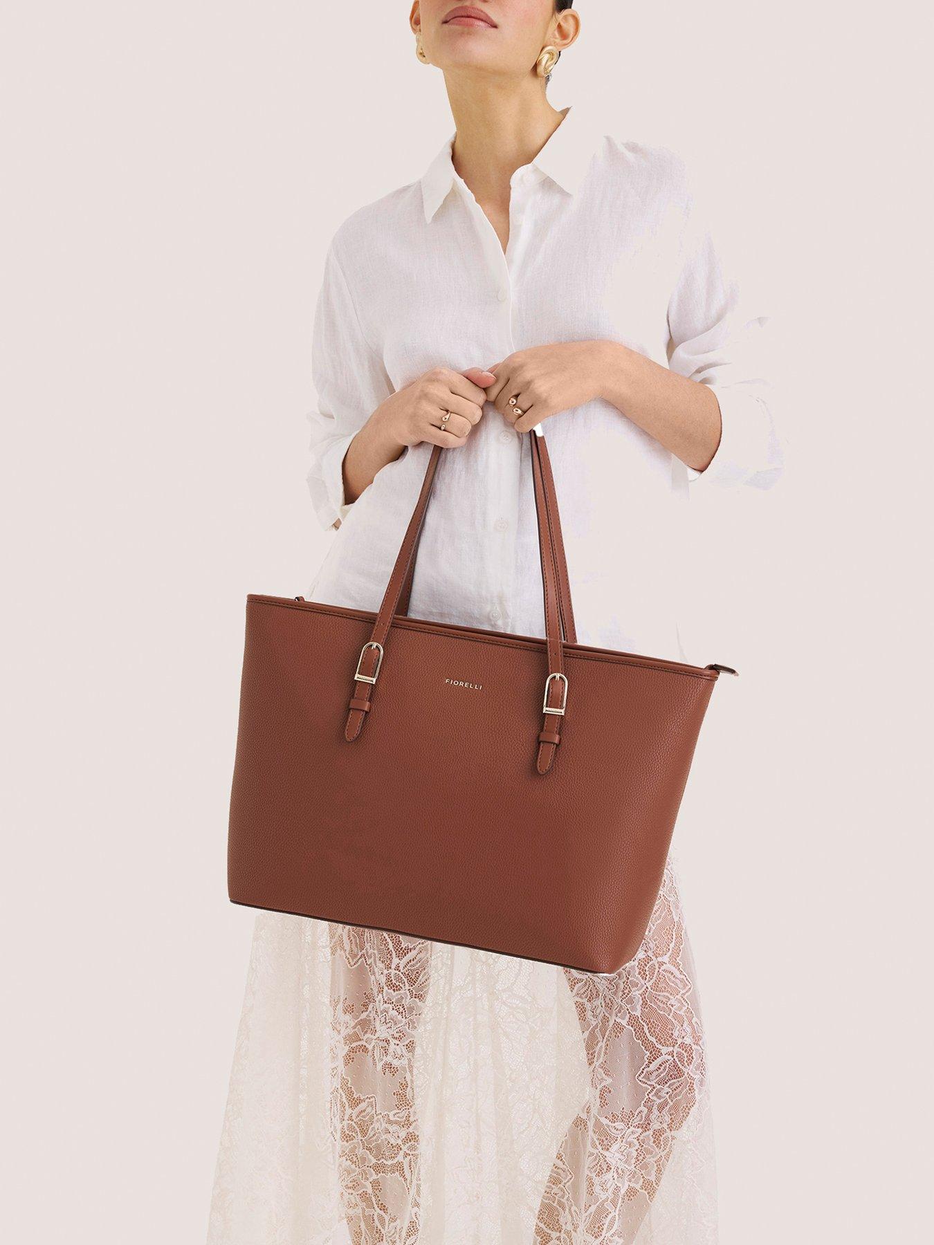 Image 2 of 4 of Fiorelli Etta Buckle Tote - Brown
