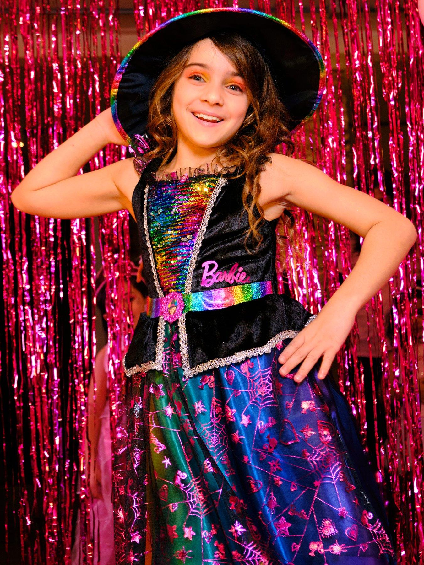 Barbie Glamour Witch Kostüm – Special Edition Für Mädchen (5-7 Jahre)