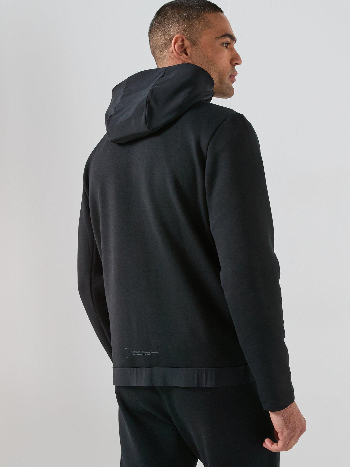 Image 2 of 5 of BOSS Tour Hd Scuba Tech Full Zip Hoodie - Black