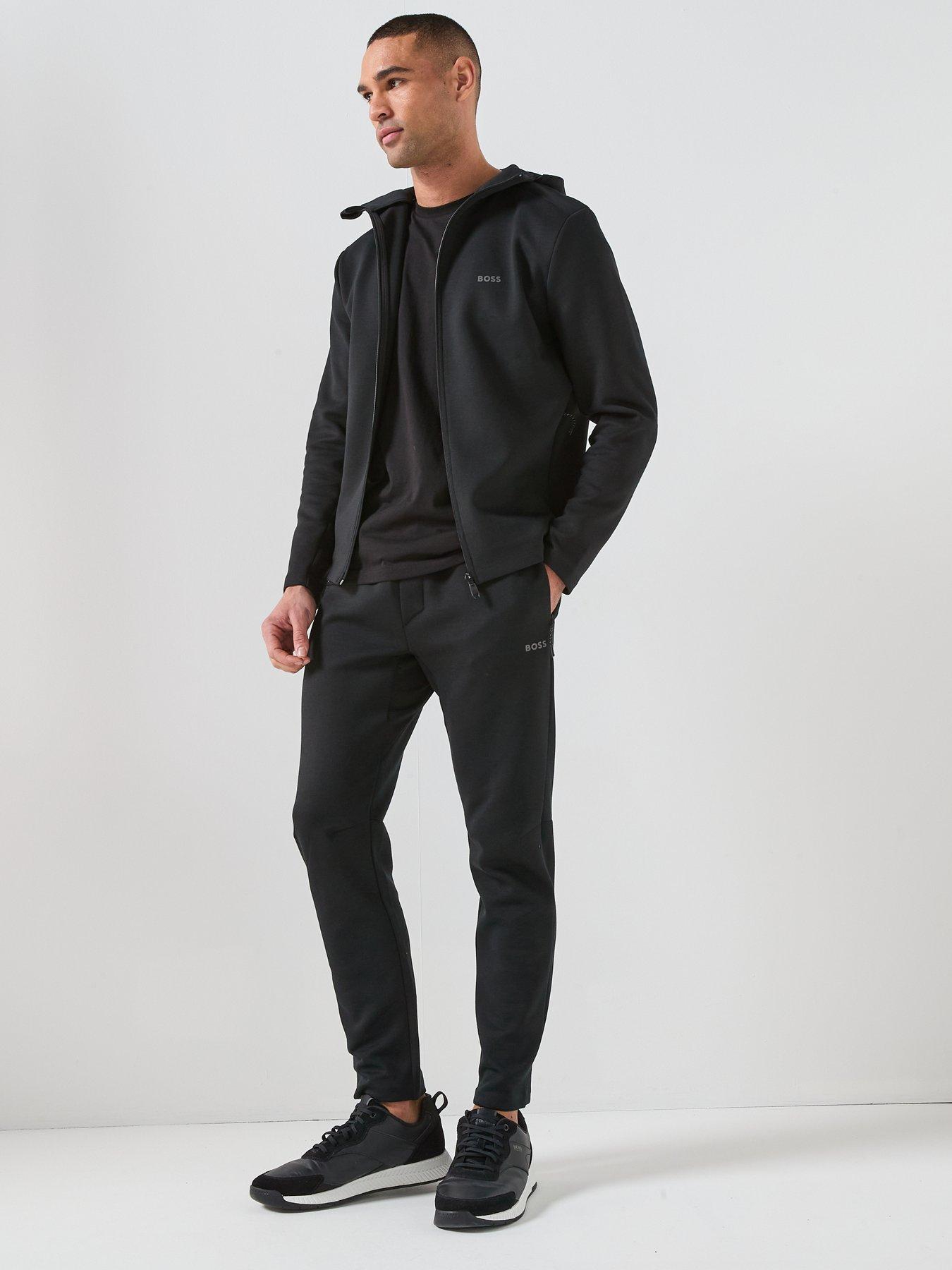 Image 3 of 5 of BOSS Tour Hd Scuba Tech Full Zip Hoodie - Black