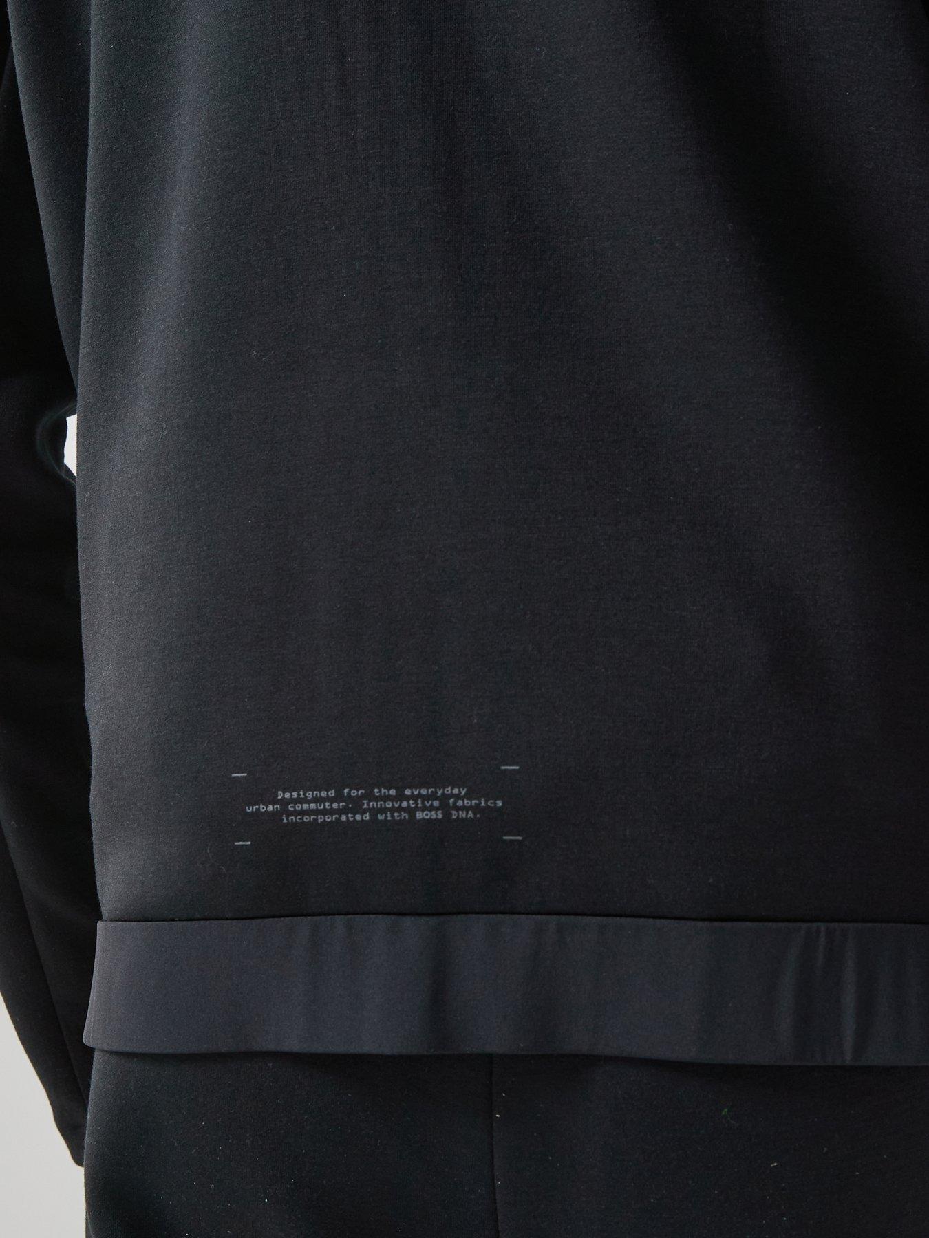 Image 4 of 5 of BOSS Tour Hd Scuba Tech Full Zip Hoodie - Black