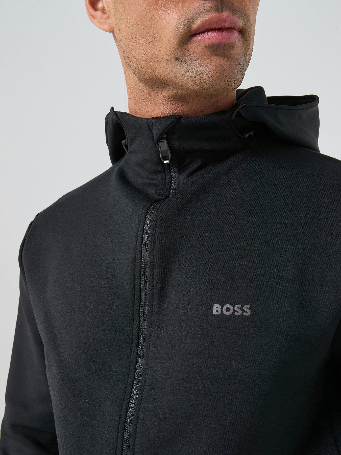 Image 5 of 5 of BOSS Tour Hd Scuba Tech Full Zip Hoodie - Black