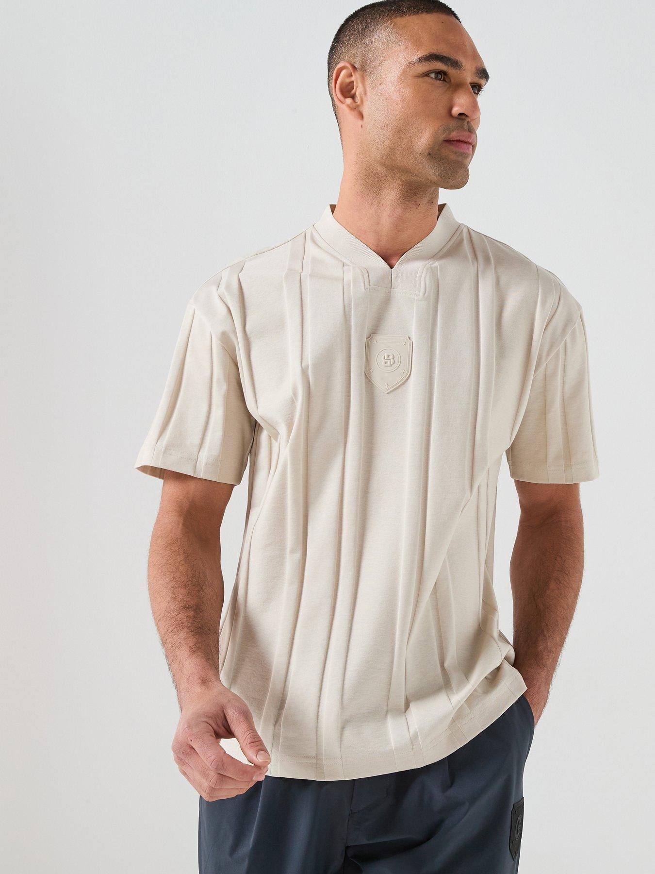 BOSS Boss Bb Dlux Grx Retro Port T-shirt - Beige