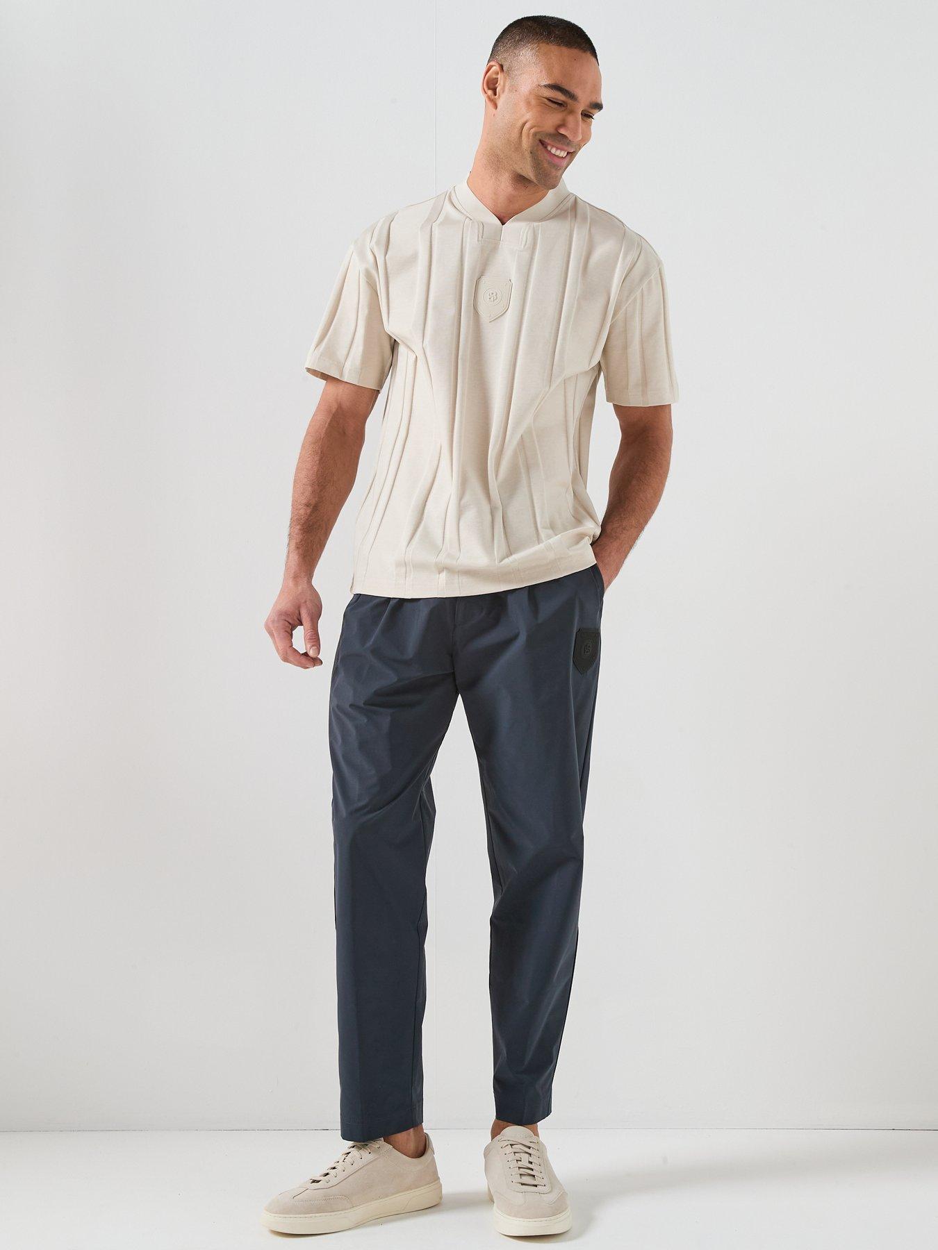 Image 3 of 6 of BOSS Retro Port T-Shirt - Beige