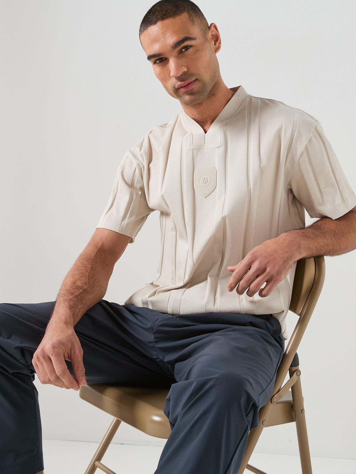 Image 4 of 6 of BOSS Retro Port T-Shirt - Beige