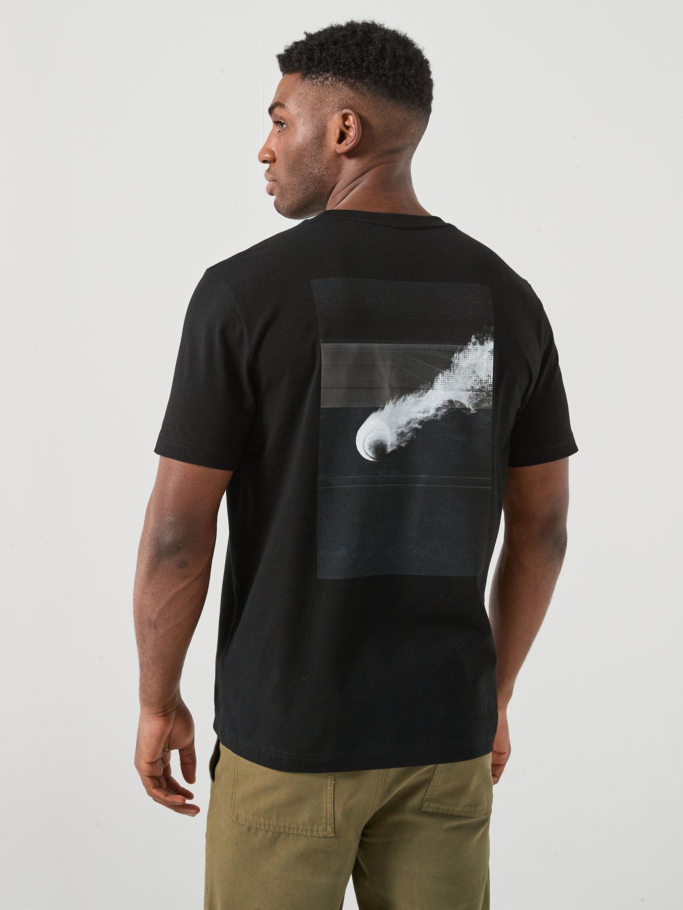 BOSS: Join Grx Back Print Regular Fit T-Shirt - Black