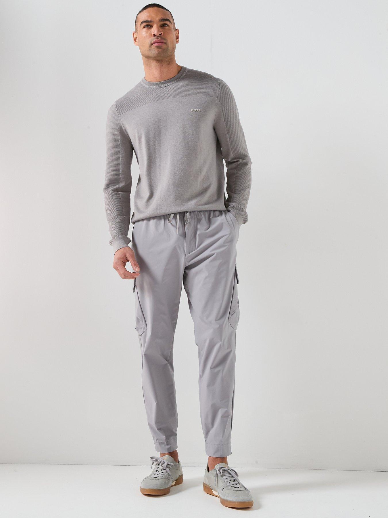 Image 3 of 6 of BOSS Boss T_urbanex-cargolight Cargo Pants - Grey