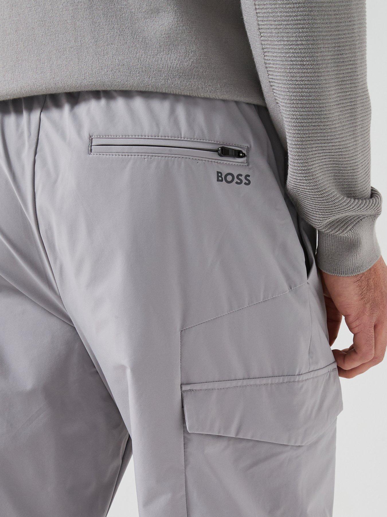 Image 4 of 6 of BOSS Boss T_urbanex-cargolight Cargo Pants - Grey