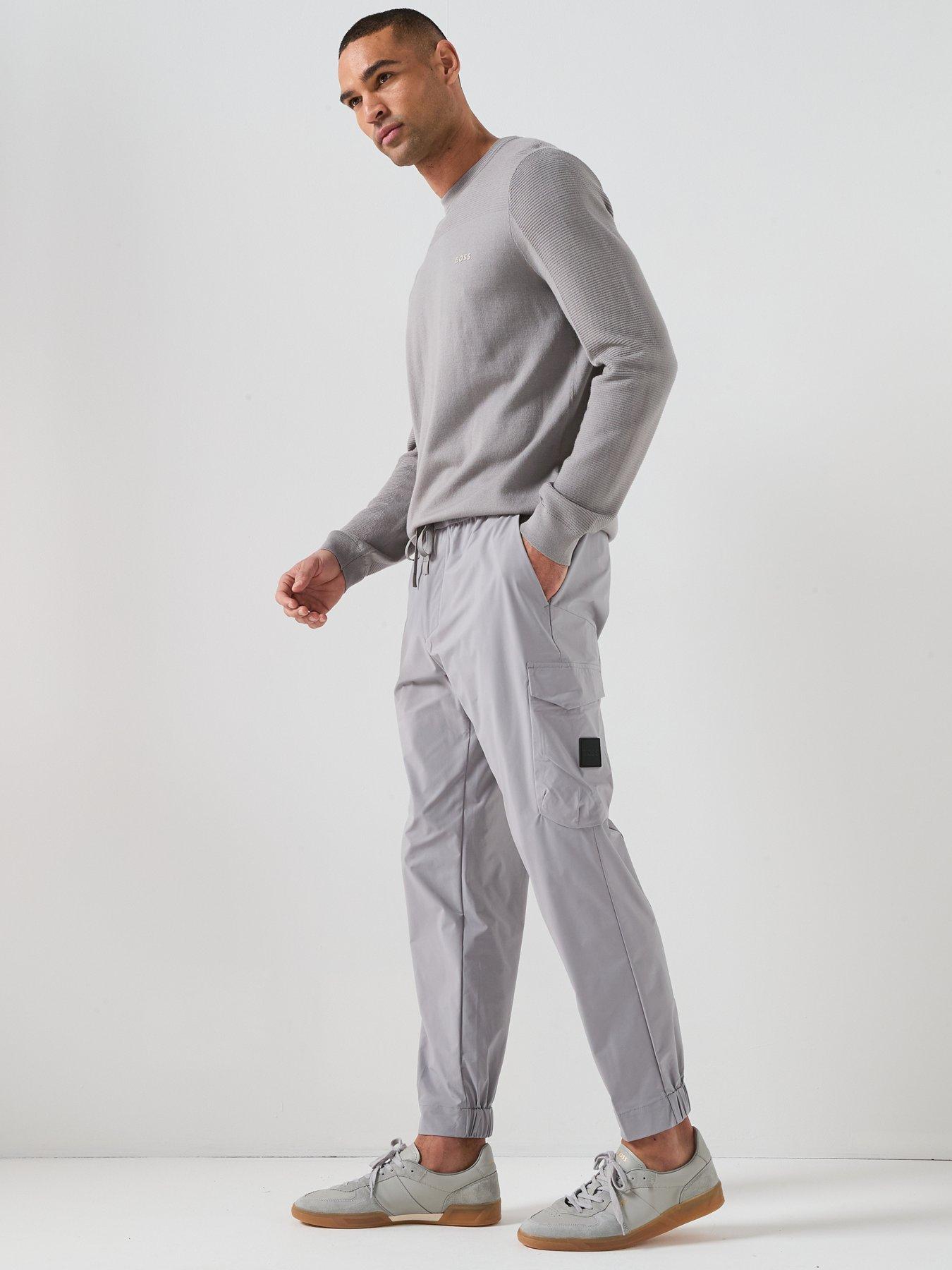Image 6 of 6 of BOSS Boss T_urbanex-cargolight Cargo Pants - Grey