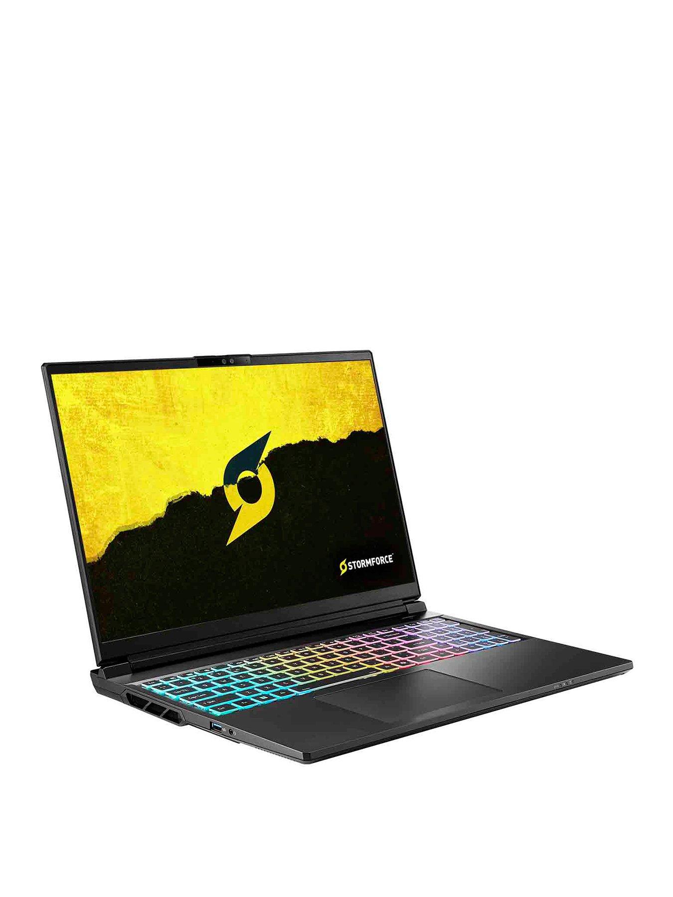 Image 1 of 6 of Stormforce ExoBook Gaming Laptop - 16in QHD - Intel Core Ultra 9 - RTX GeForce 5090 - 32GB 2TB - Black