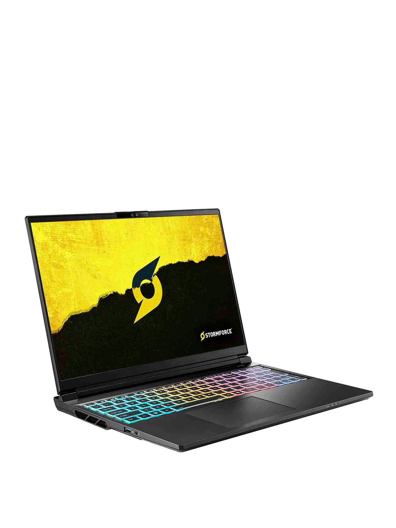 Stormforce ExoBook Gaming Laptop - 16in QHD - Intel Core Ultra 9 - GeForce RTX 5070Ti- 32GB 2TB SSD - Black