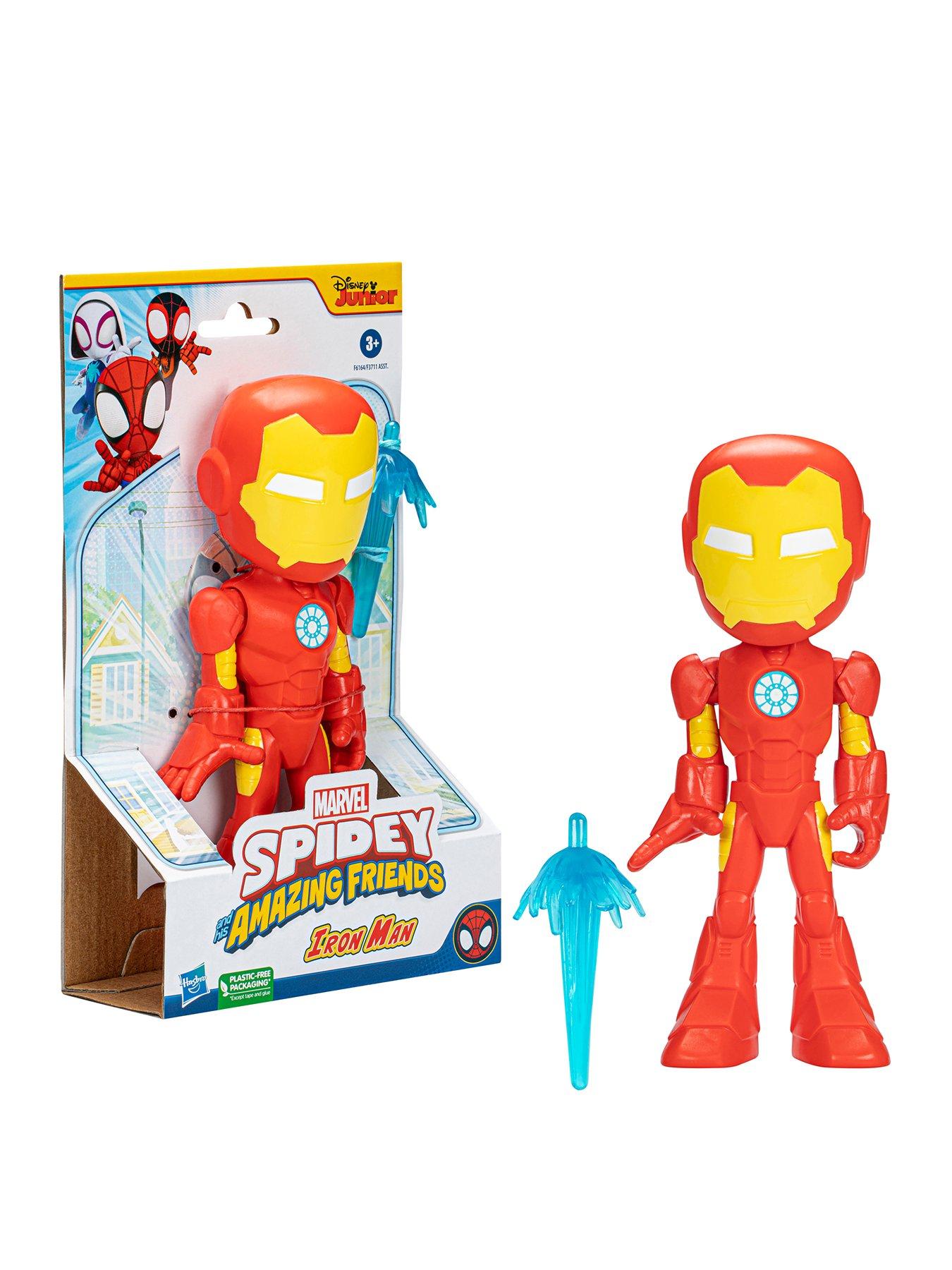 undefined Spidey and His Amazing Friends Supersized Iron Man Action Figure
