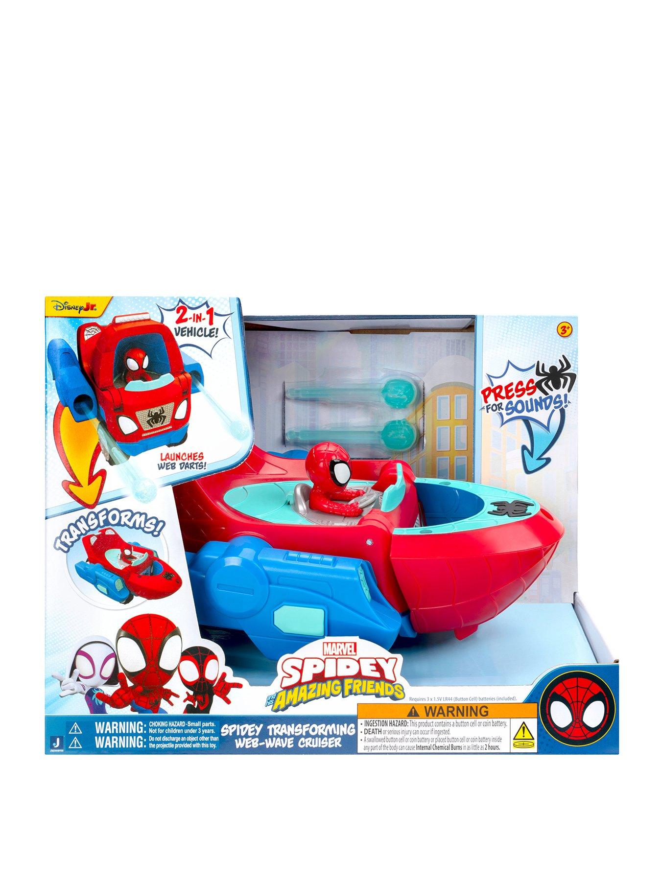 undefined SNF - Feature Vehicle (Spidey Transforming Web-Wave Cruiser)