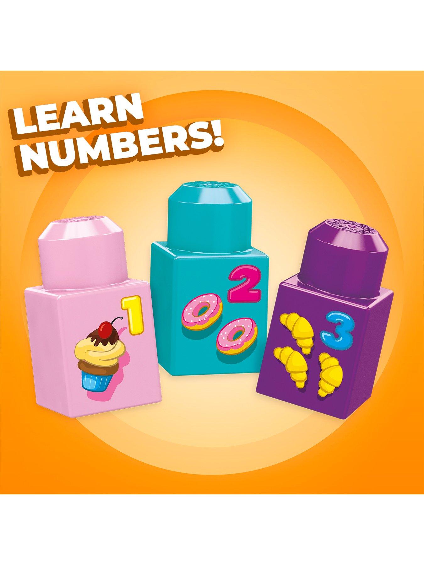 Image 3 of 7 of MEGA Bloks Build &amp; Learn Table Pink