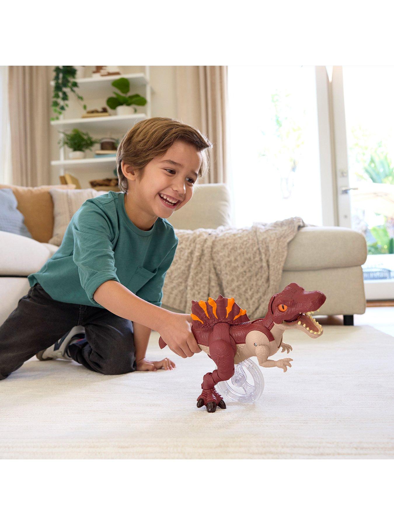 Image 3 of 7 of Imaginext Jurassic World Saga Running Spinosaurus