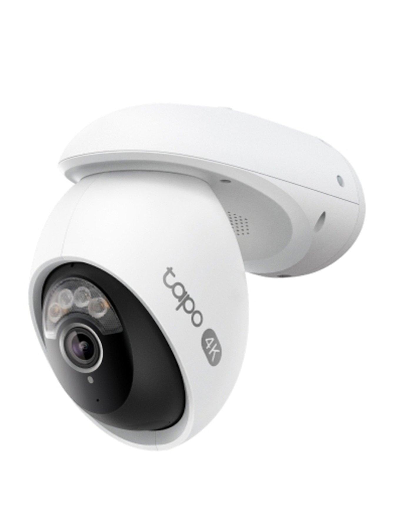 TP Link Tapo C560WS 4K Pan  &  Tilt Dual Lens Outdoor Smart Security Camera with Local Facial Recognition