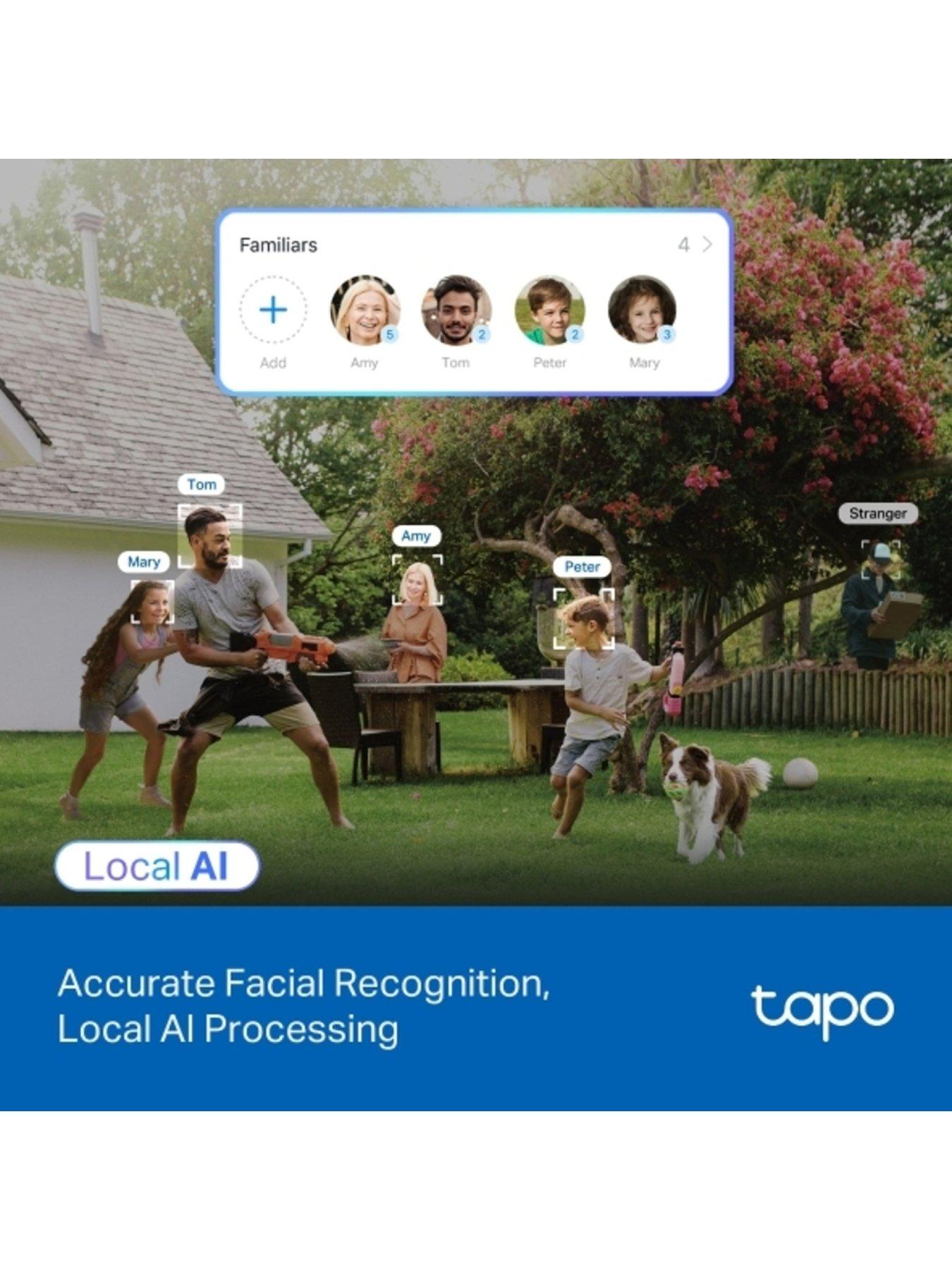 TP Link Tapo C560WS 4K Pan & Tilt Dual Lens Outdoor Smart Security ...