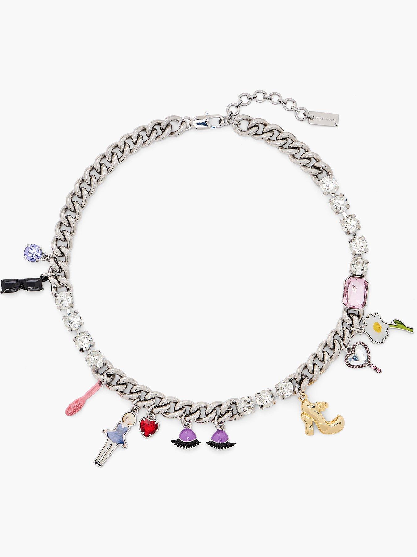 MARC JACOBS Dollhouse Charm Necklace - Silver