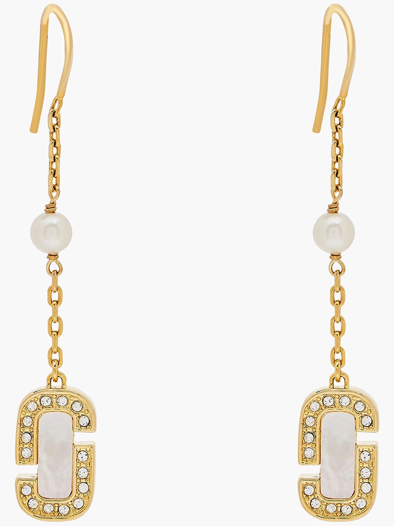 MARC JACOBS J Luxe Mop Drop Earrings - Gold