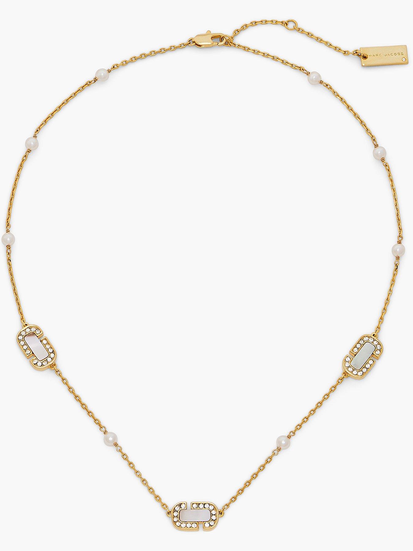 MARC JACOBS J Luxe Mop Chain Necklace - Gold
