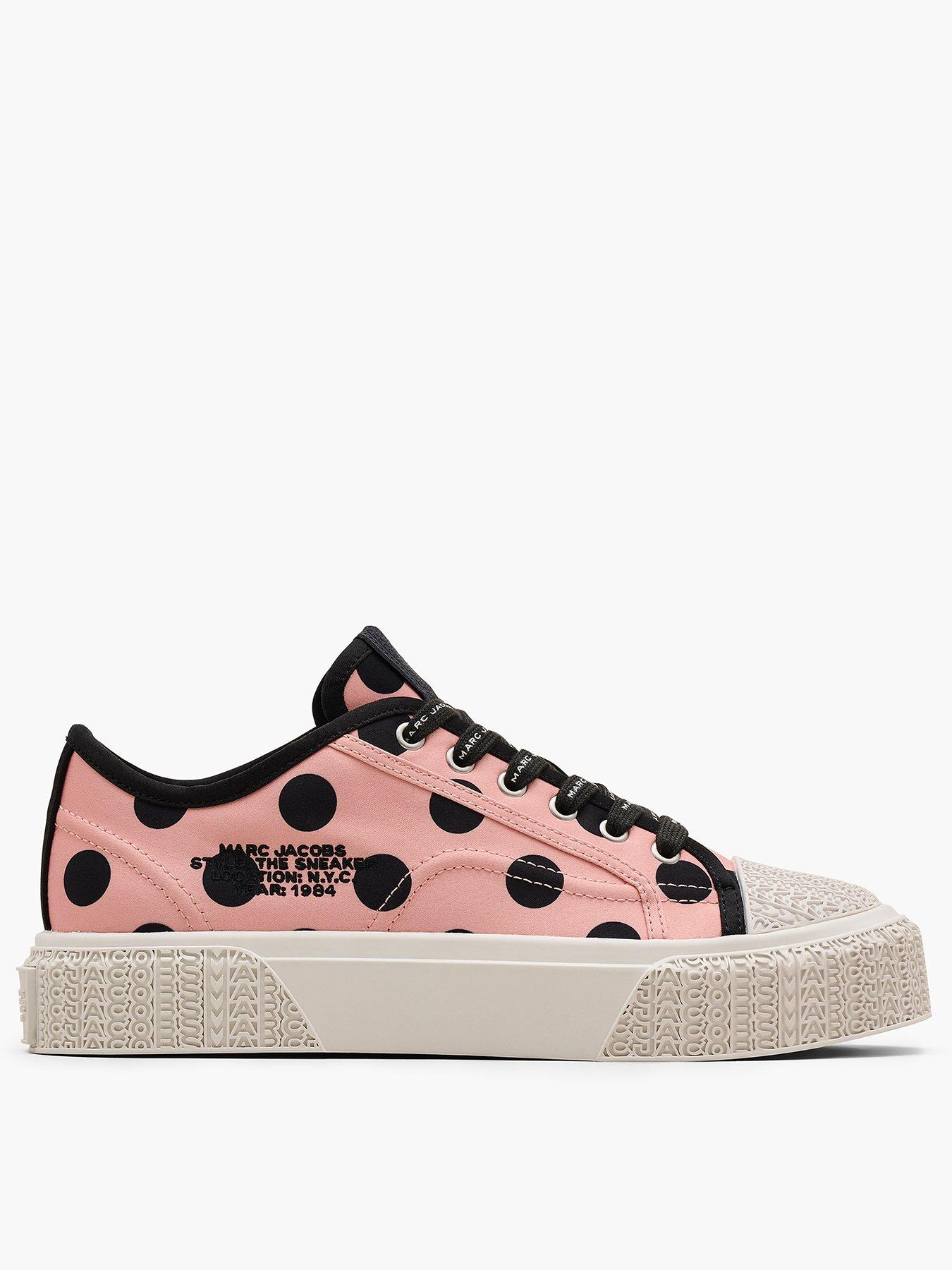 MARC JACOBS Satin Dots Sneaker - Orange
